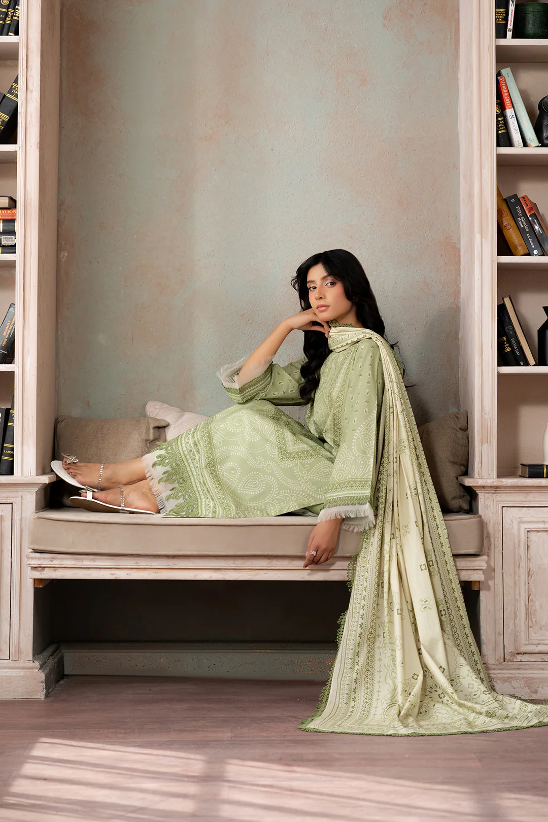 Shirt Shalwar Dupatta - 0555 - Image 8