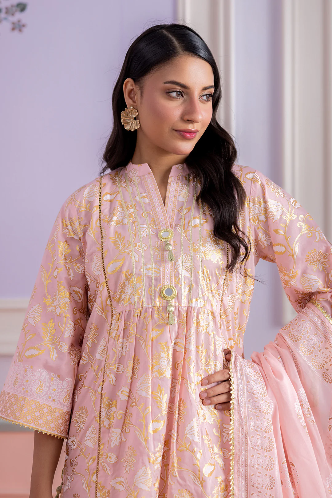 Shirt Shalwar Dupatta - 0556 - Image 2