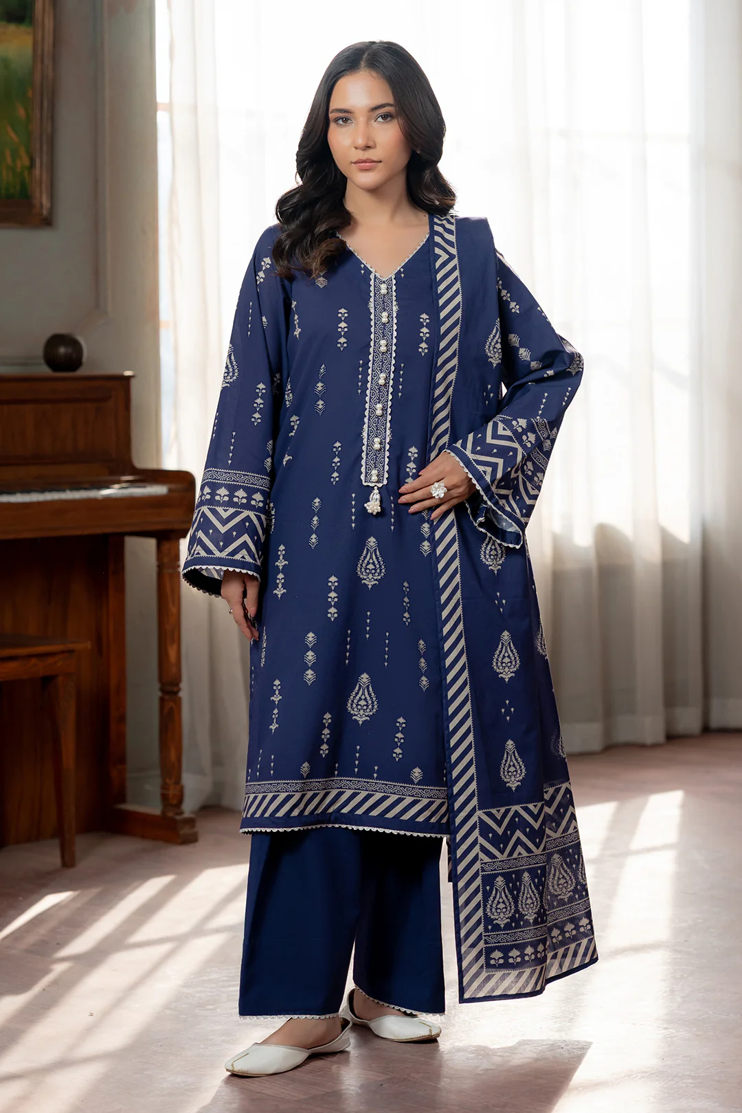 Shirt Shalwar Dupatta - 0559