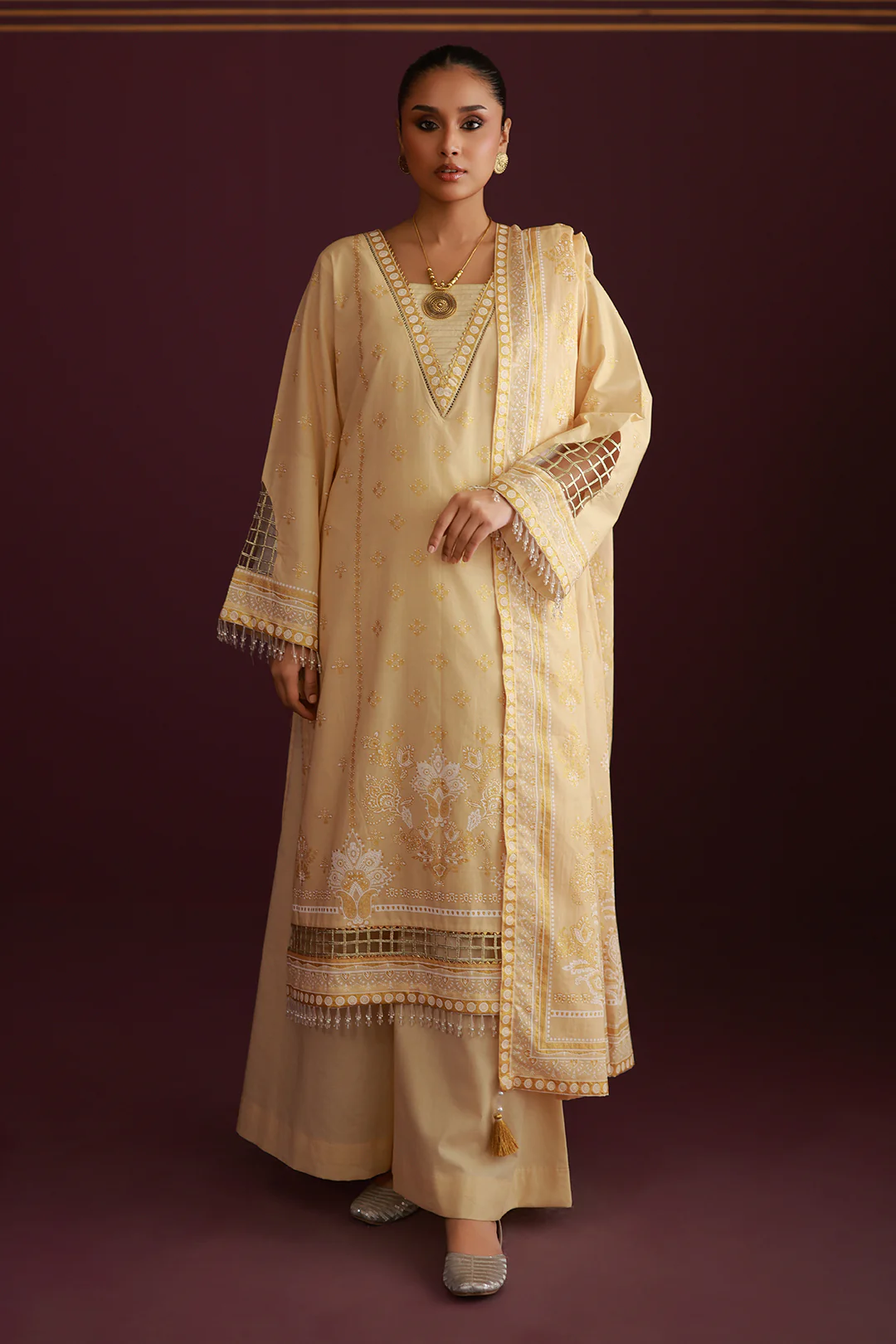 Shirt Shalwar Dupatta - 0560