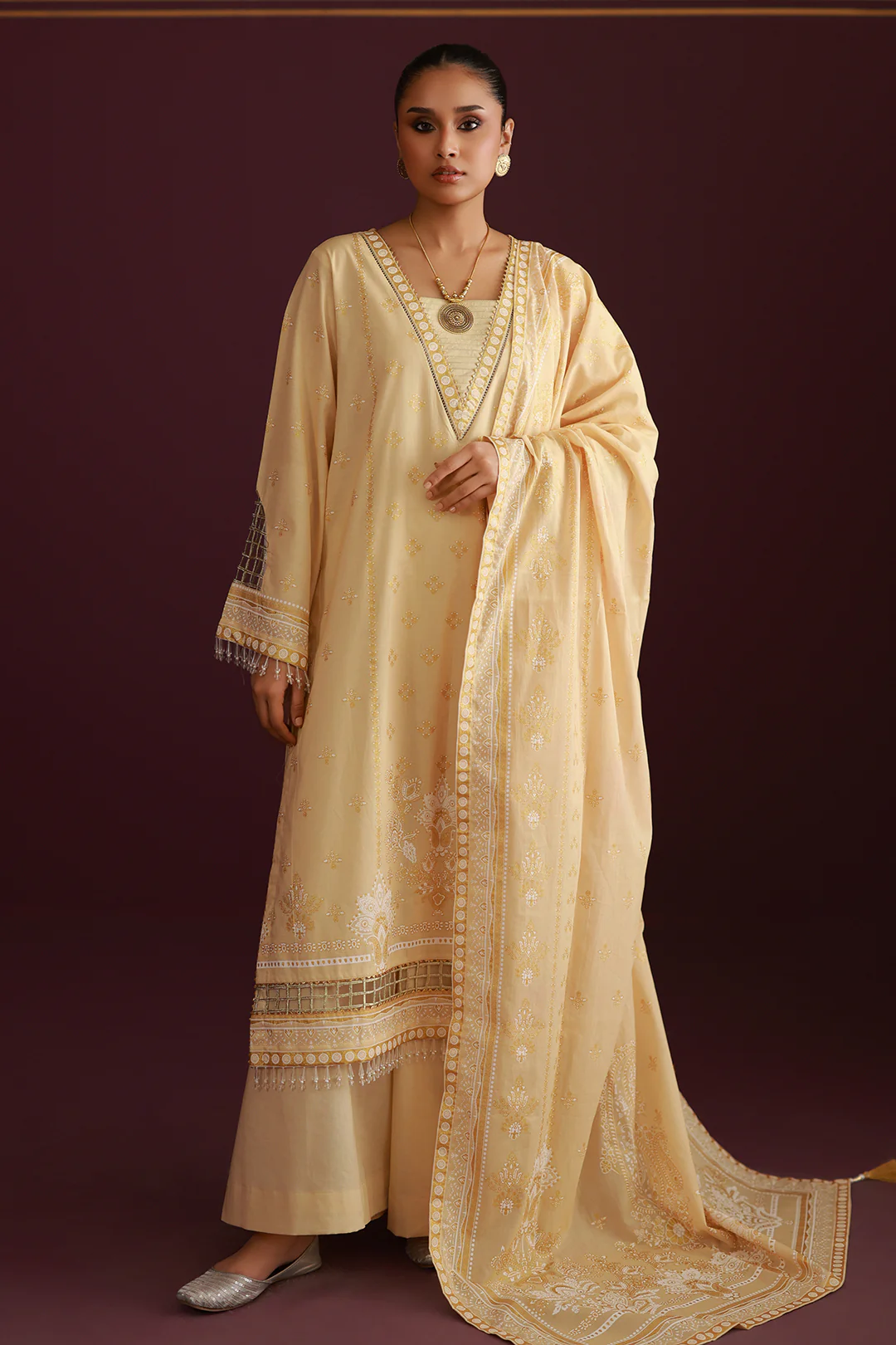 Shirt Shalwar Dupatta - 0560 - Image 4