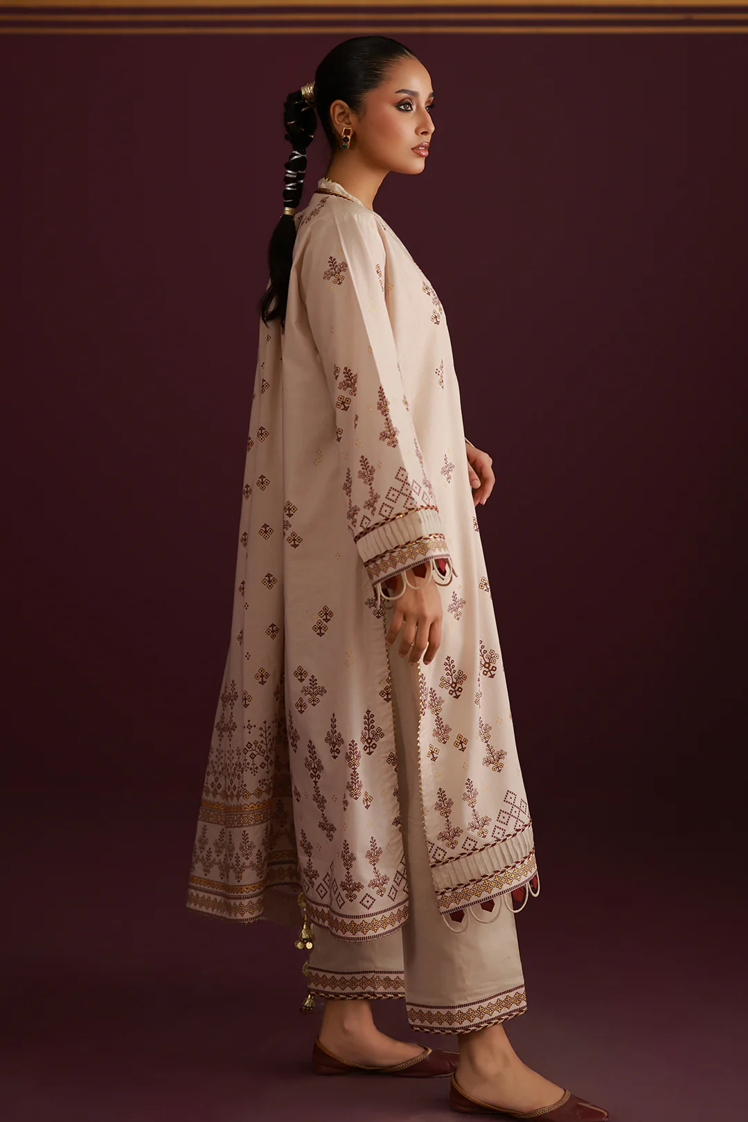 Shirt Shalwar Dupatta - 0562 - Image 4