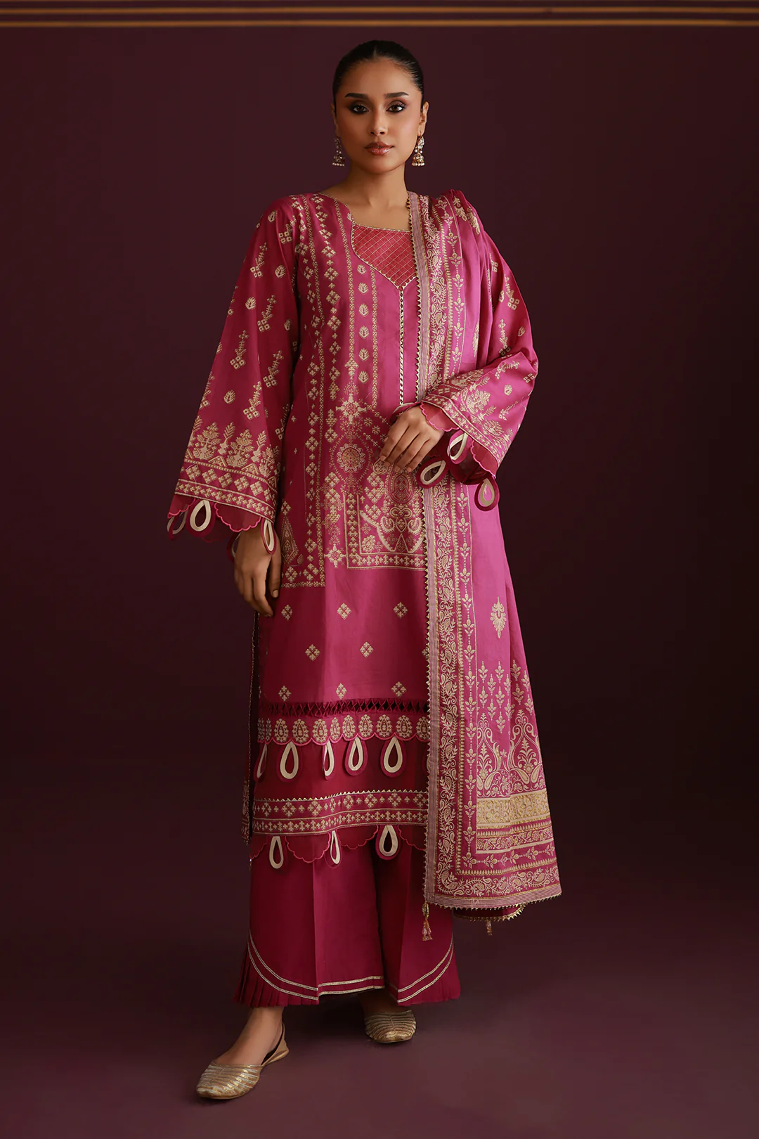 Shirt Shalwar Dupatta - 0564 - Image 4