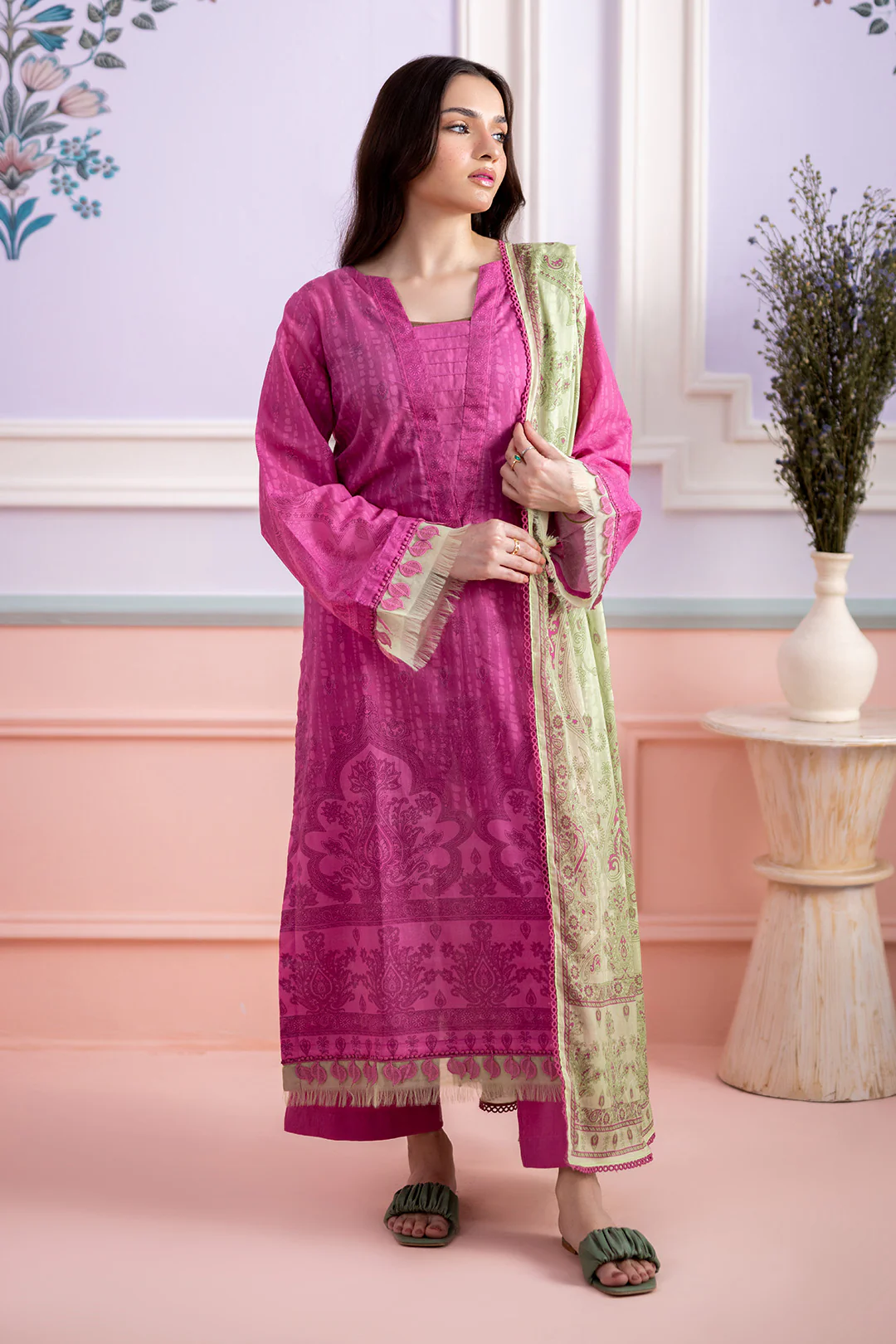 Shirt Shalwar Dupatta - 0607 - Image 7