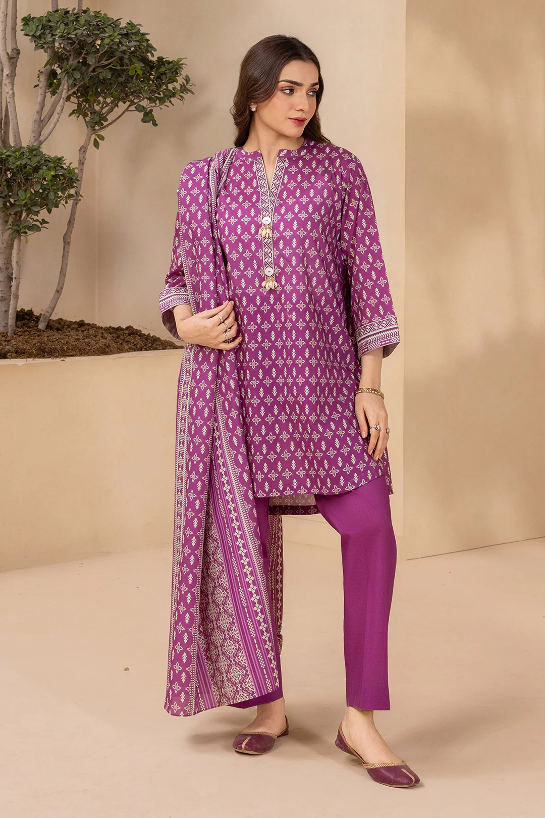 Shirt Shalwar Dupatta - 0608 - Image 5