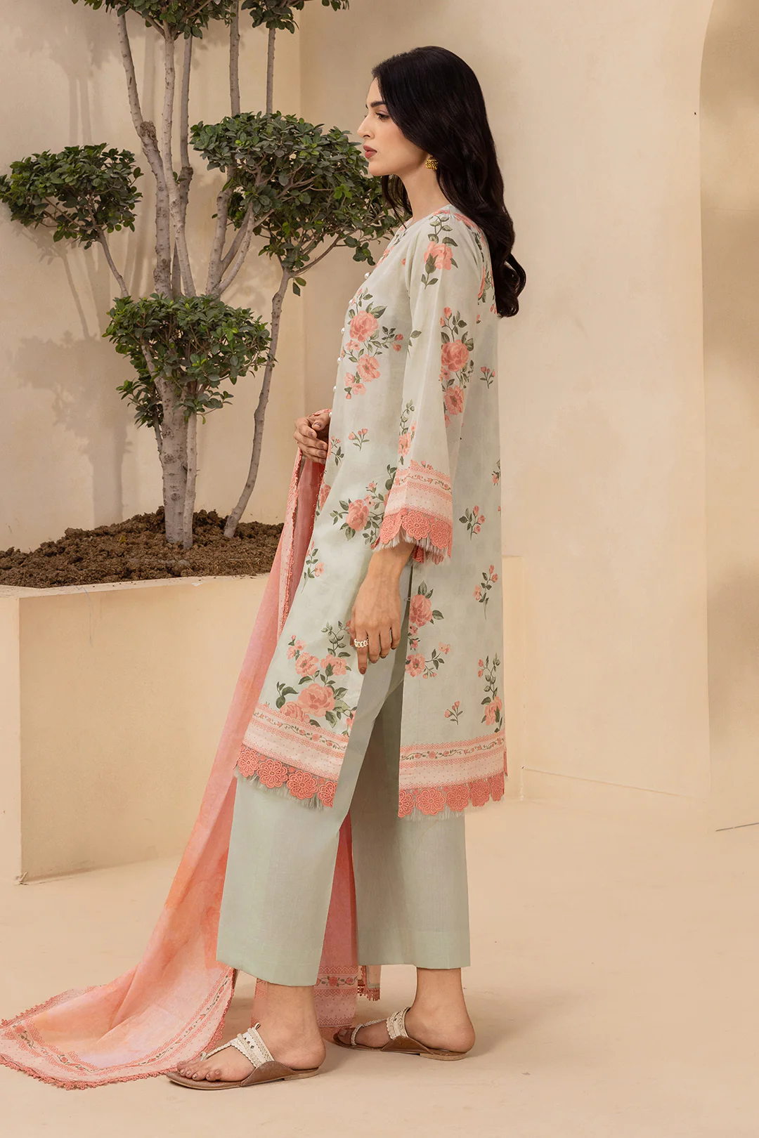 Shirt Shalwar Dupatta - 0609 - Image 6