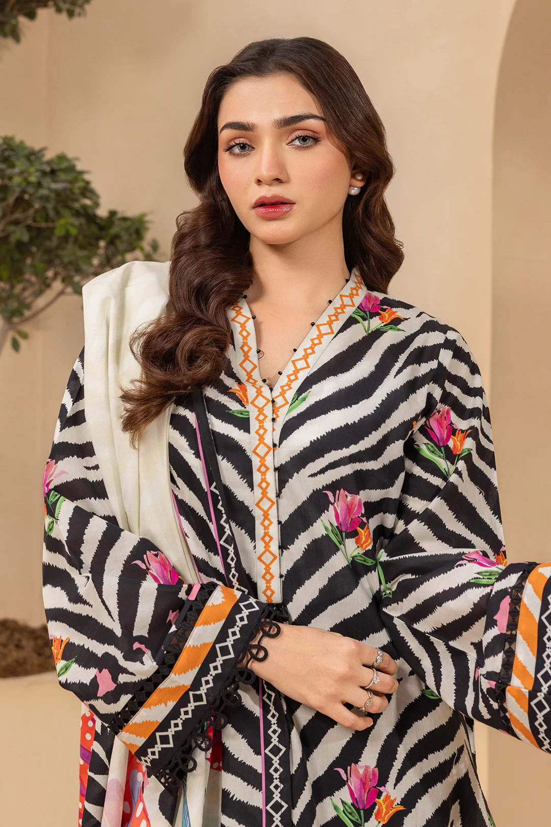 Shirt Shalwar Dupatta - 0611 - Image 2