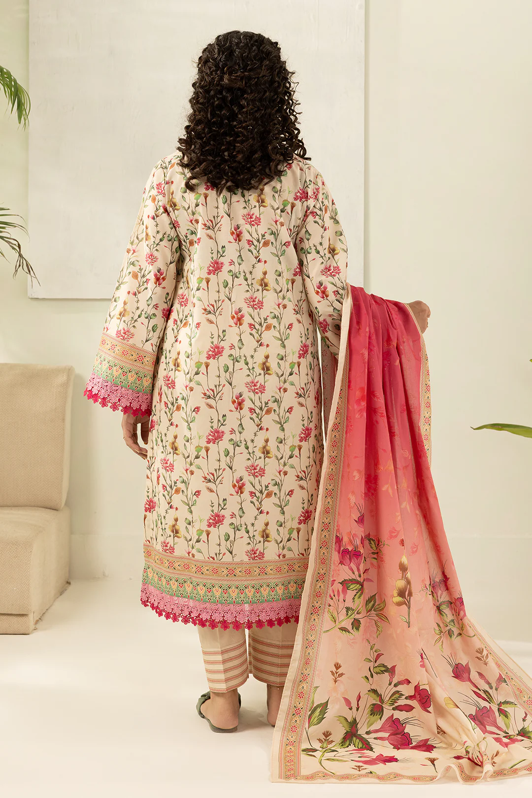 Shirt Shalwar Dupatta - 0614 - Image 7