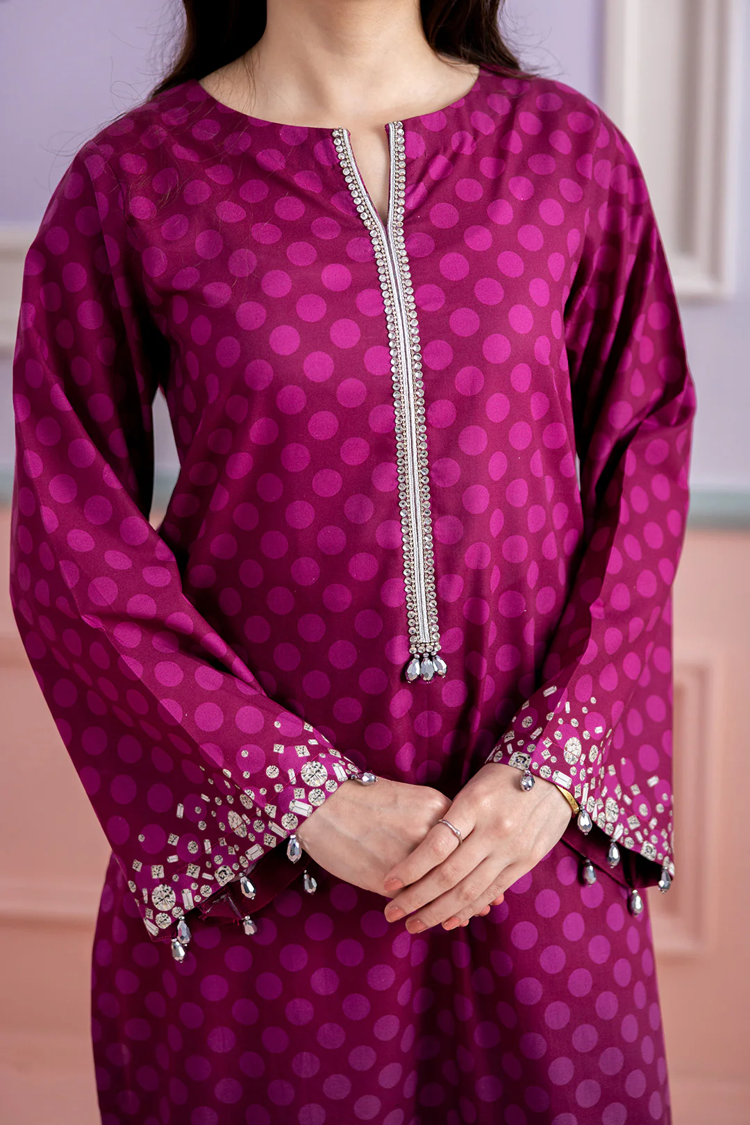 Shirt Shalwar Dupatta - 0615 - Image 4