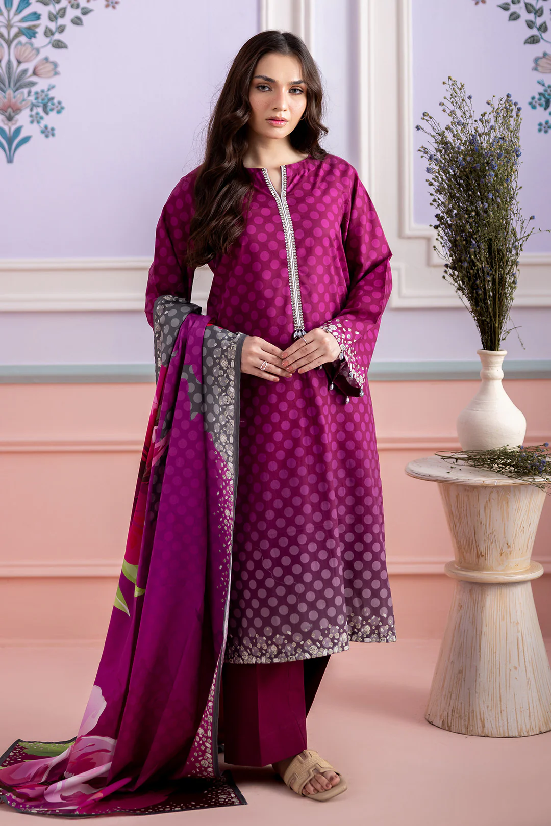 Shirt Shalwar Dupatta - 0615 - Image 6
