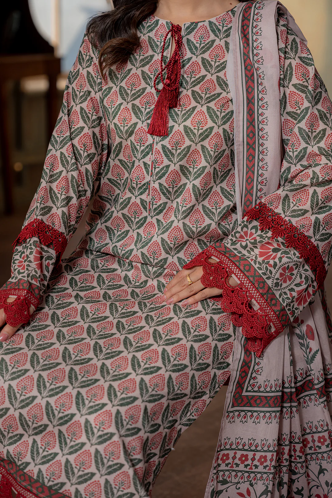 Shirt Shalwar Dupatta - 0619 - Image 7