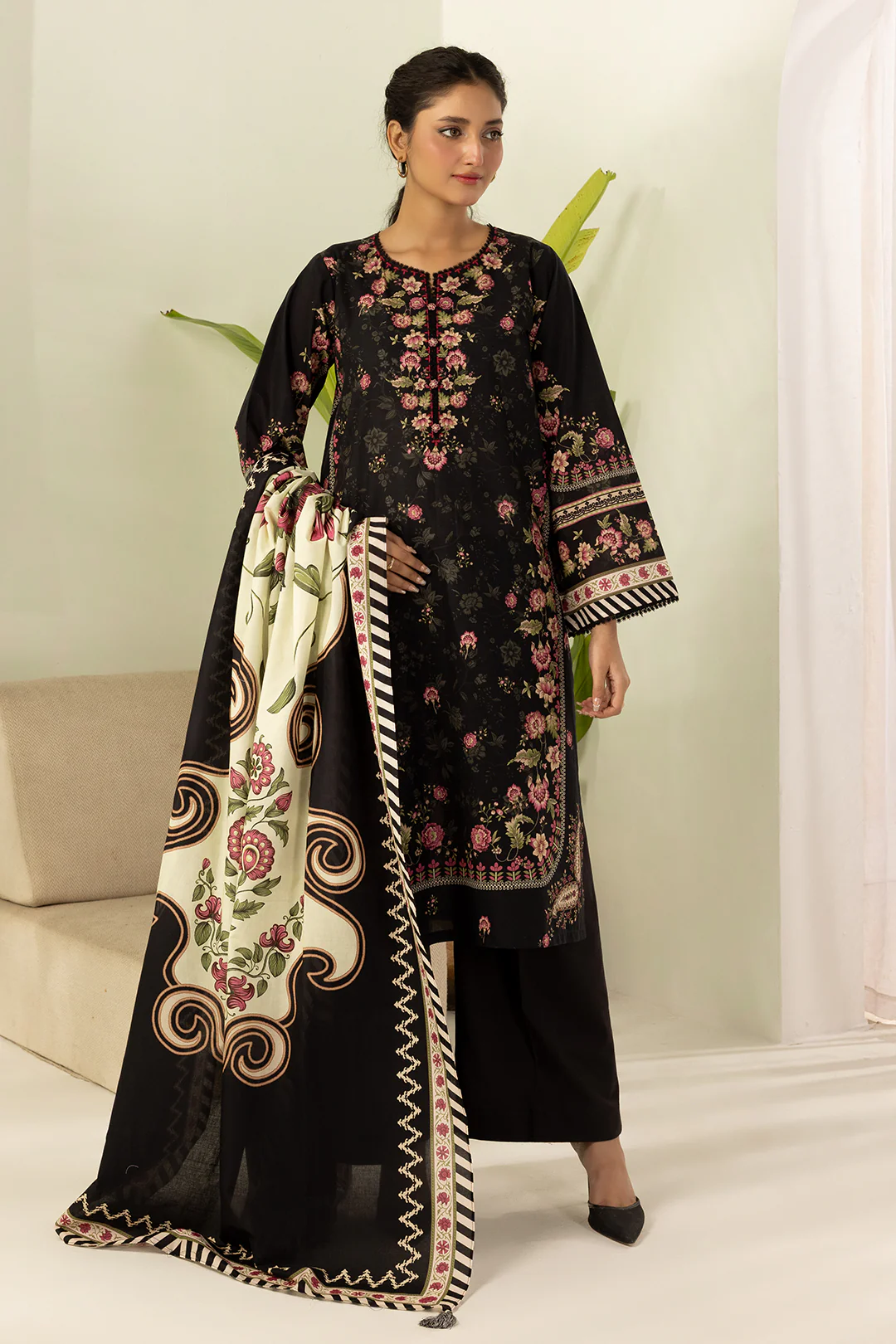 Shirt Shalwar Dupatta - 0621 - Image 3