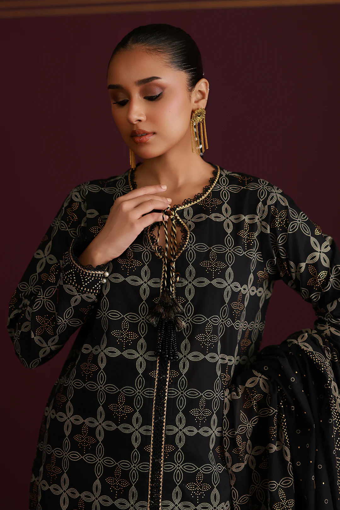 Shirt Shalwar Dupatta - 0632 - Image 3