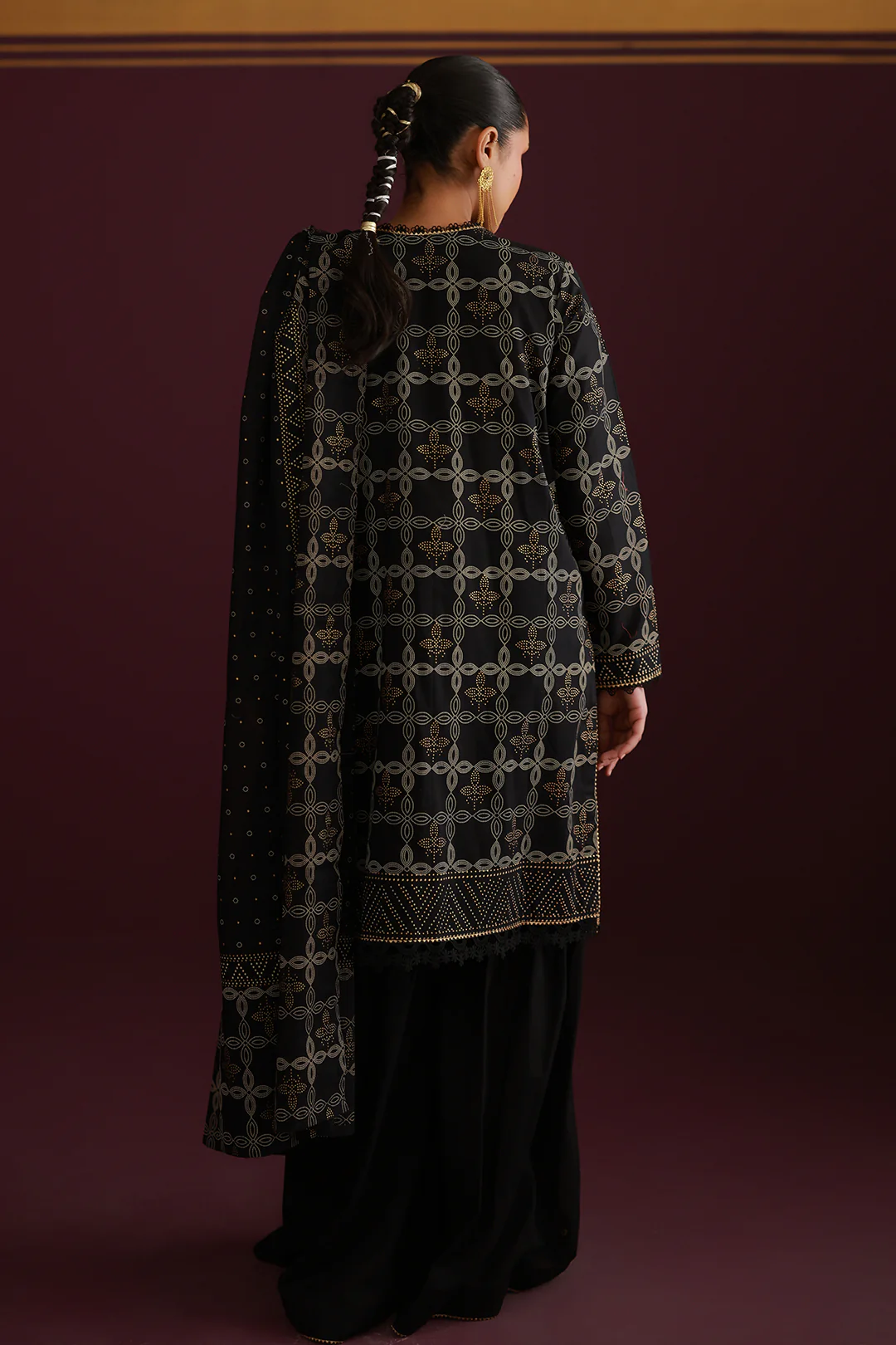 Shirt Shalwar Dupatta - 0632 - Image 8