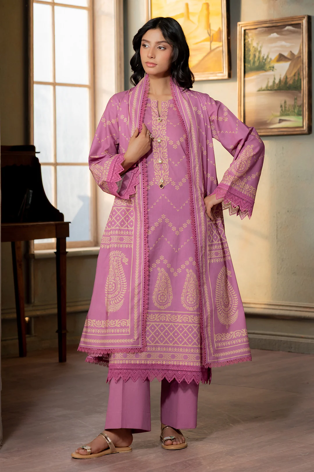 Shirt Shalwar Dupatta - 0633 - Image 4