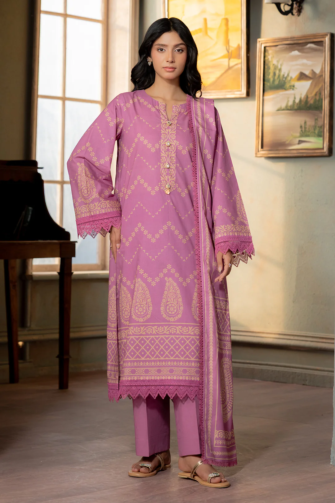 Shirt Shalwar Dupatta - 0633 - Image 5