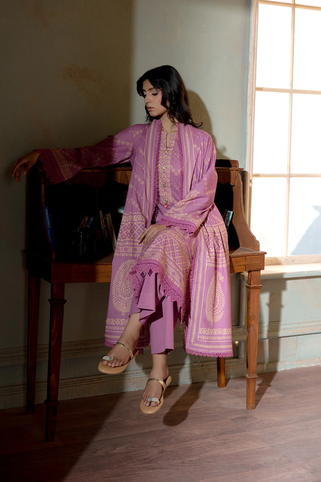 Shirt Shalwar Dupatta - 0633 - Image 7