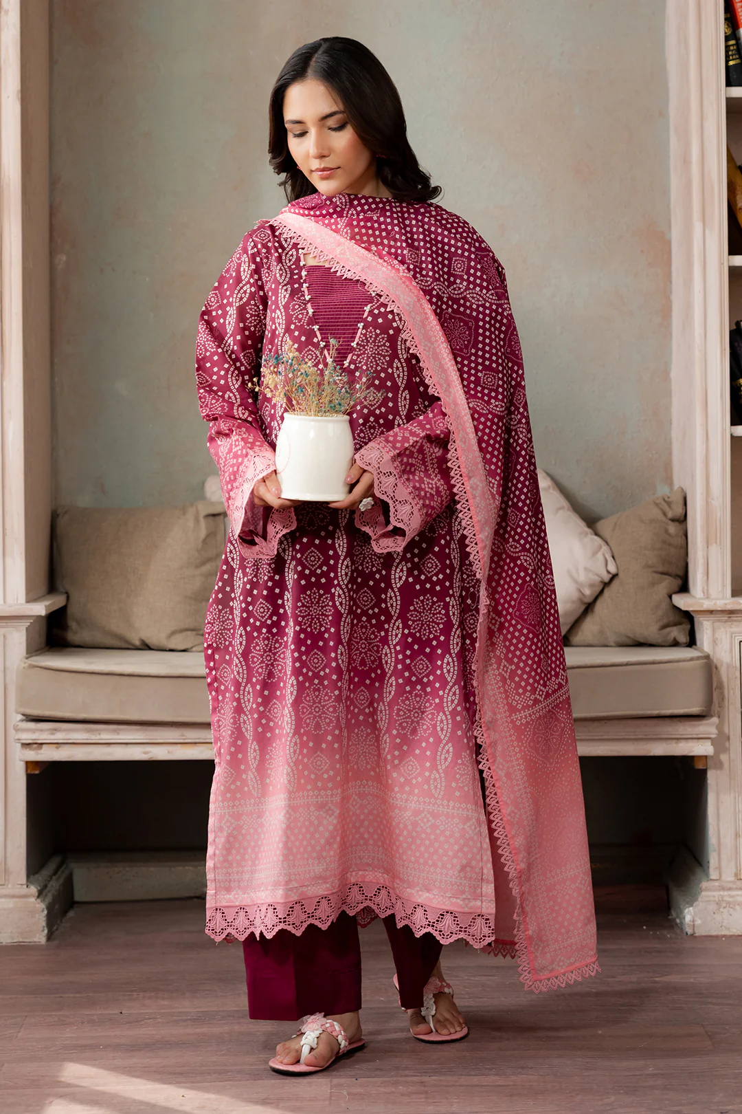 Shirt Shalwar Dupatta - 0635 - Image 11