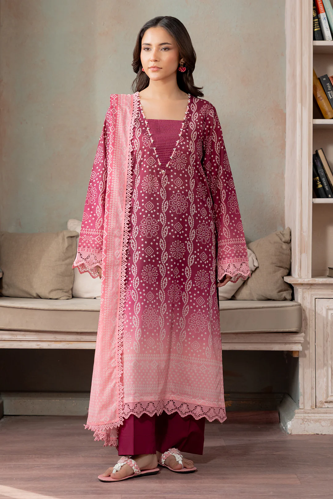 Shirt Shalwar Dupatta - 0635 - Image 3