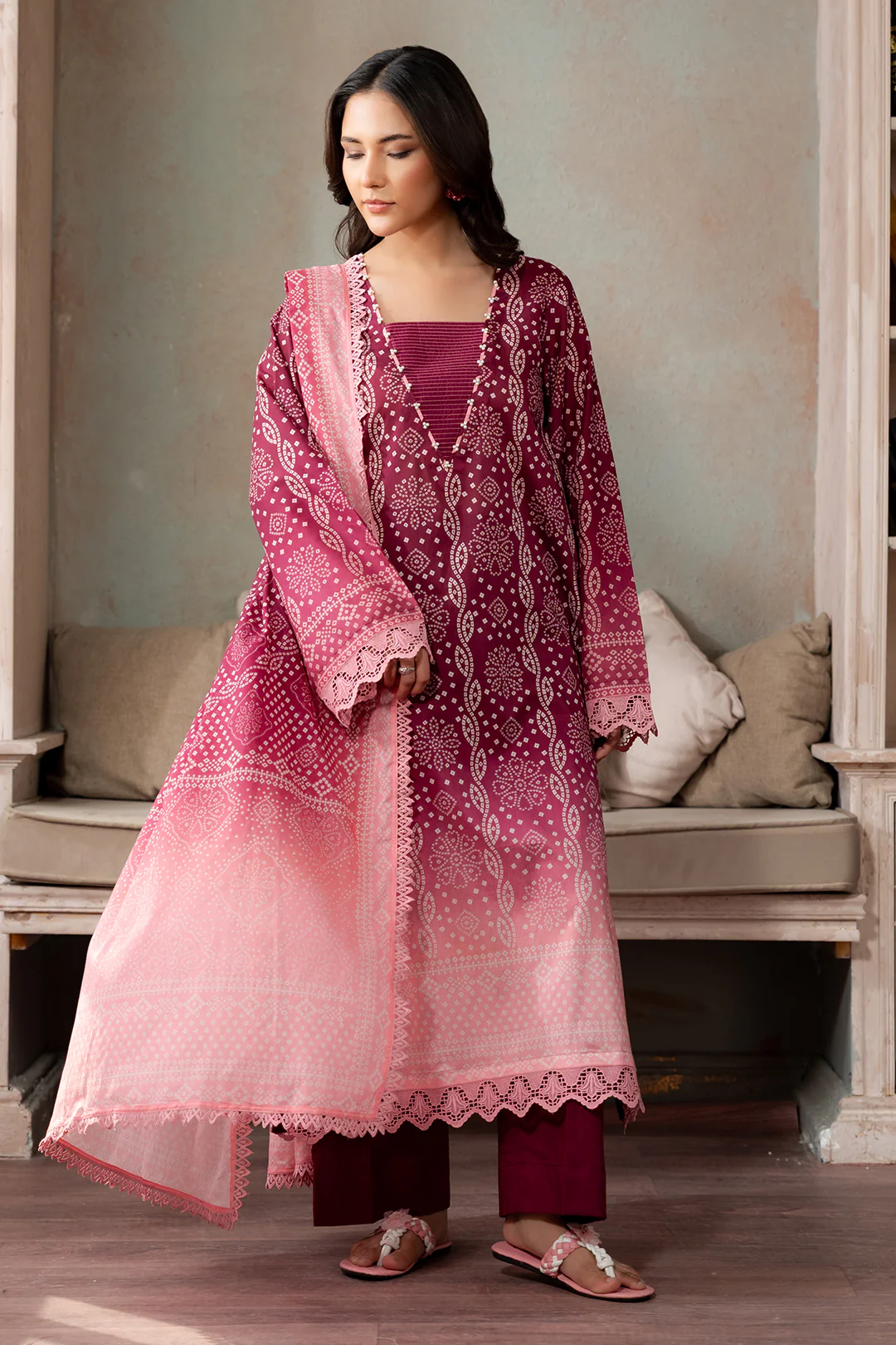 Shirt Shalwar Dupatta - 0635 - Image 4