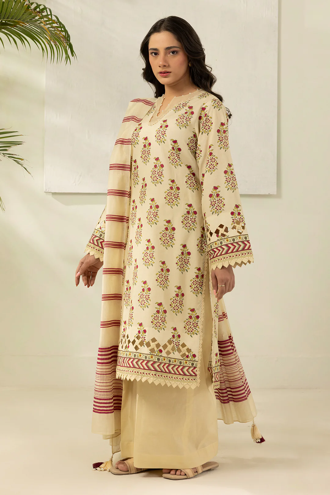 Shirt Shalwar Dupatta - 0636 - Image 8