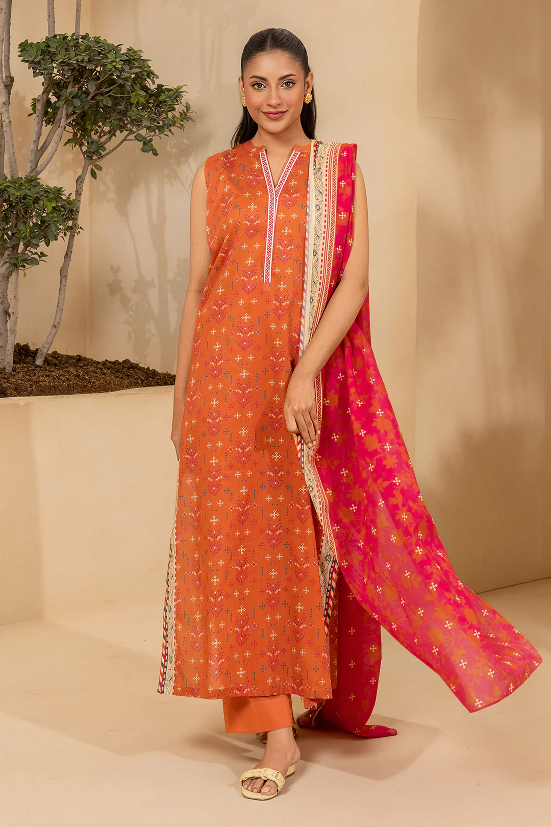 Shirt Shalwar Dupatta - 0677