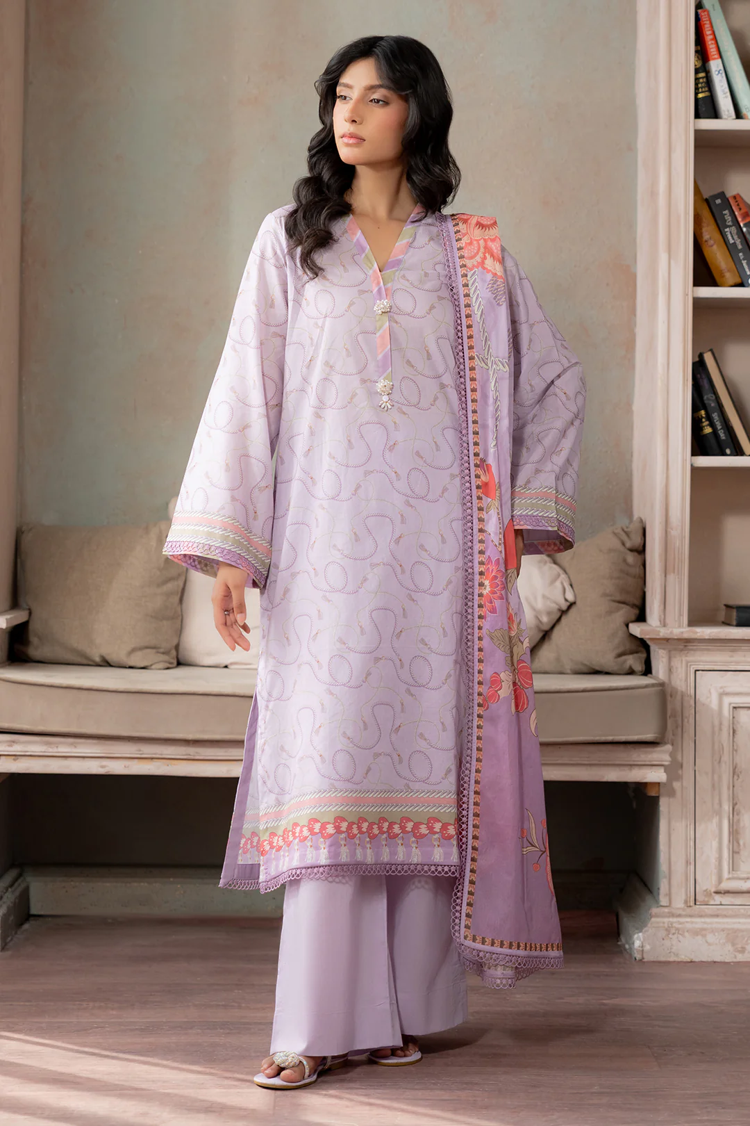 Shirt Shalwar Dupatta - 0682