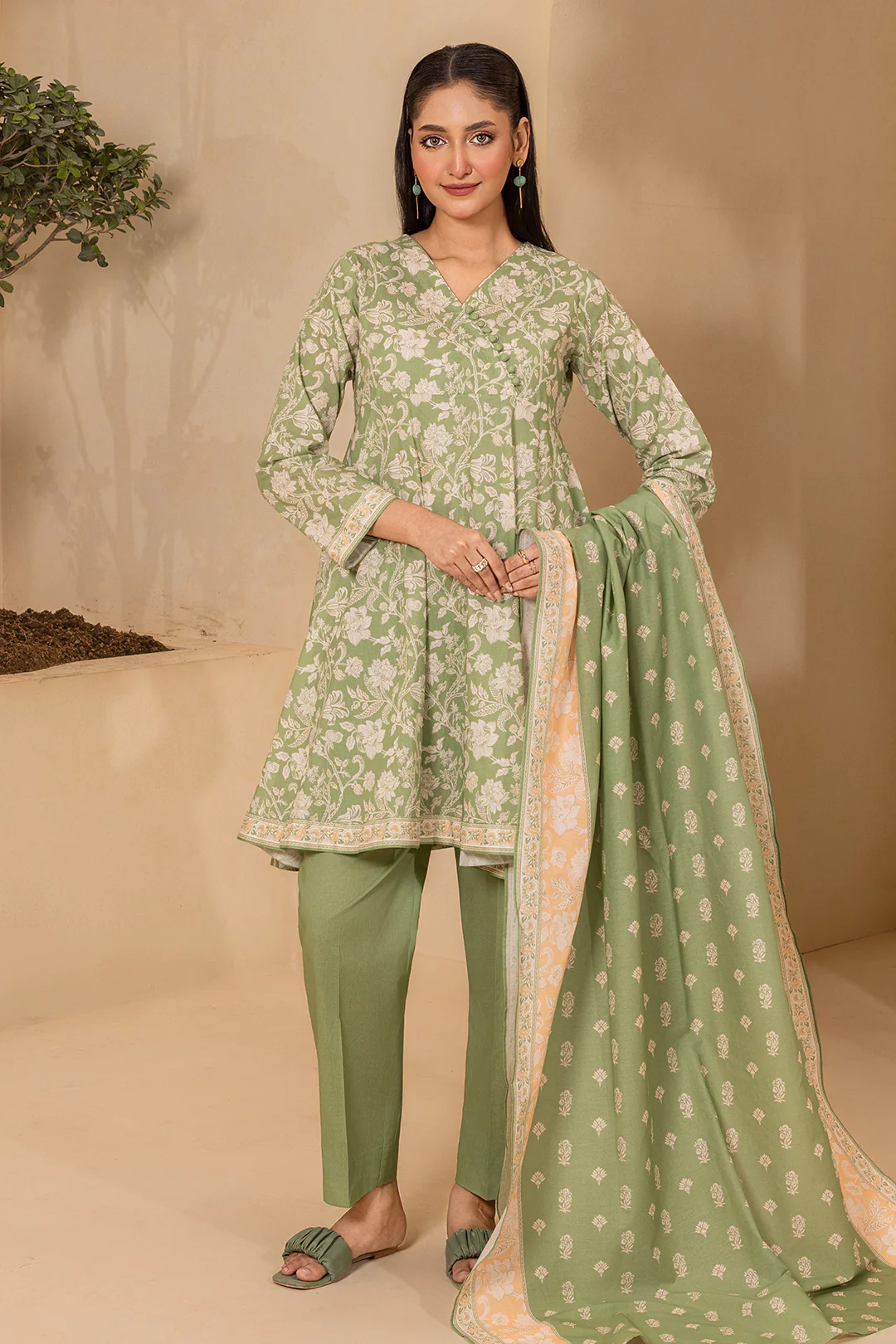 Shirt Shalwar Dupatta - 0683 - Image 4