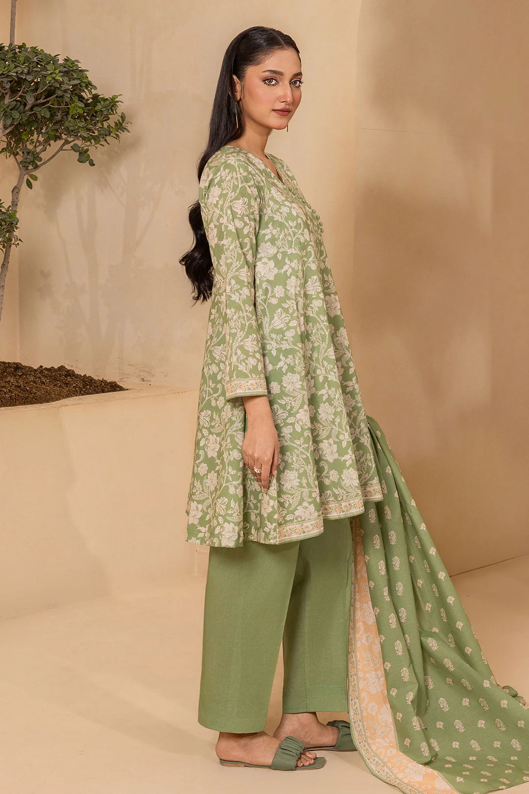 Shirt Shalwar Dupatta - 0683 - Image 7