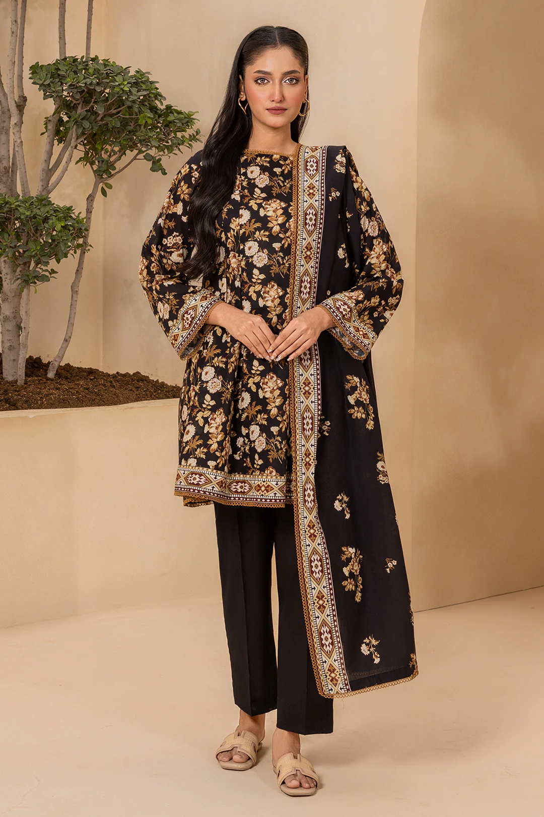 Shirt Shalwar Dupatta - 0685 - Image 3