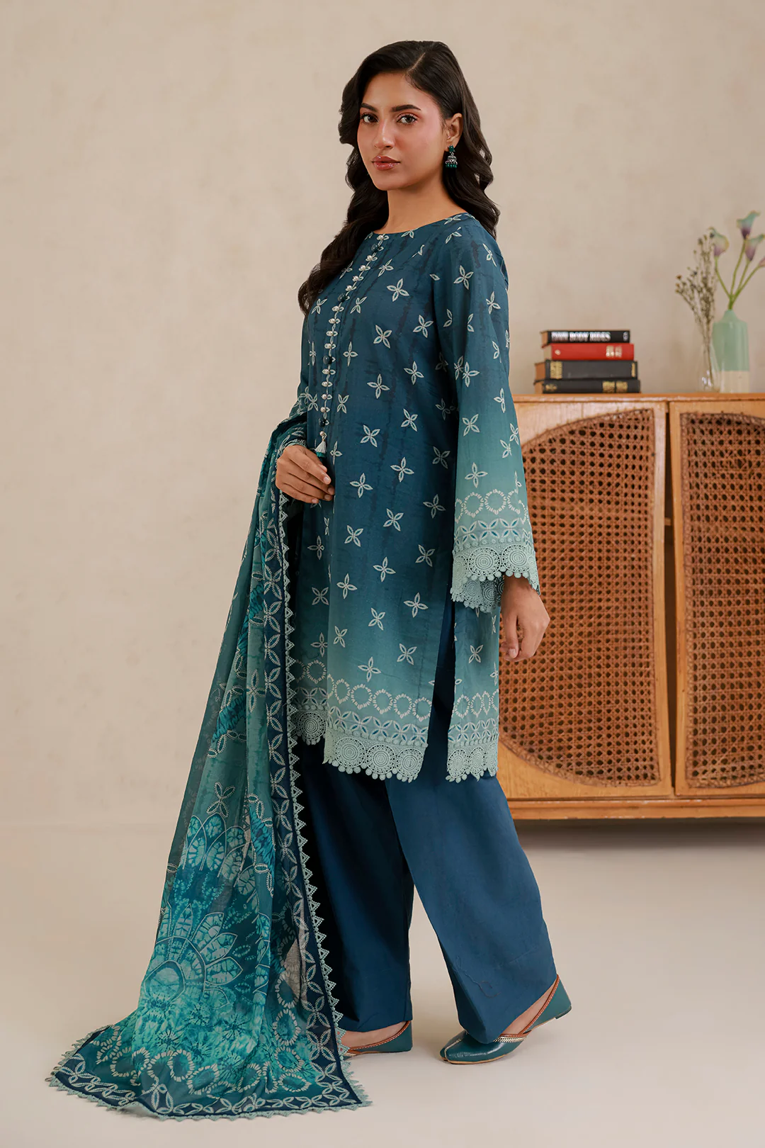 Shirt Shalwar Dupatta - 0686 - Image 11