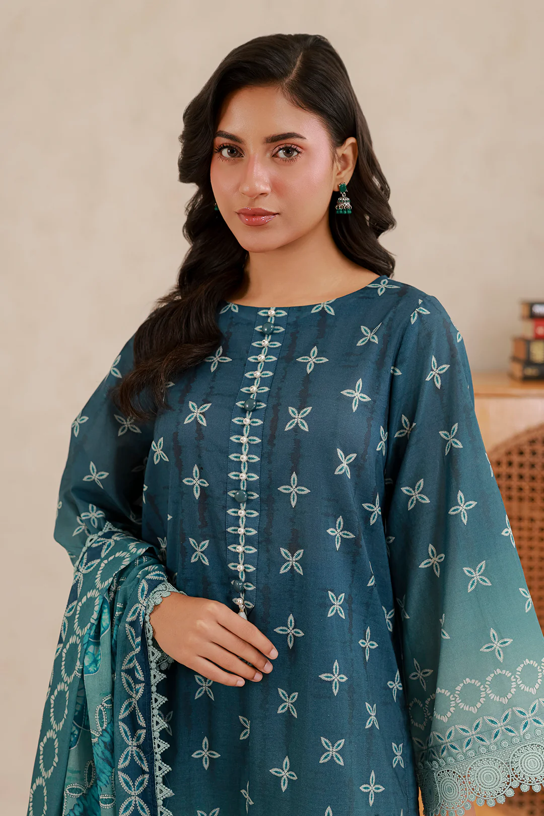 Shirt Shalwar Dupatta - 0686 - Image 3