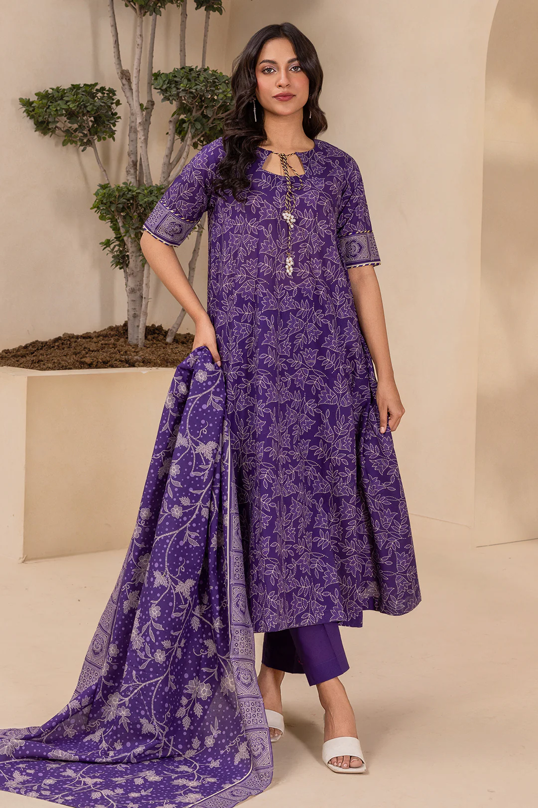 Shirt Shalwar Dupatta - 0687 - Image 3