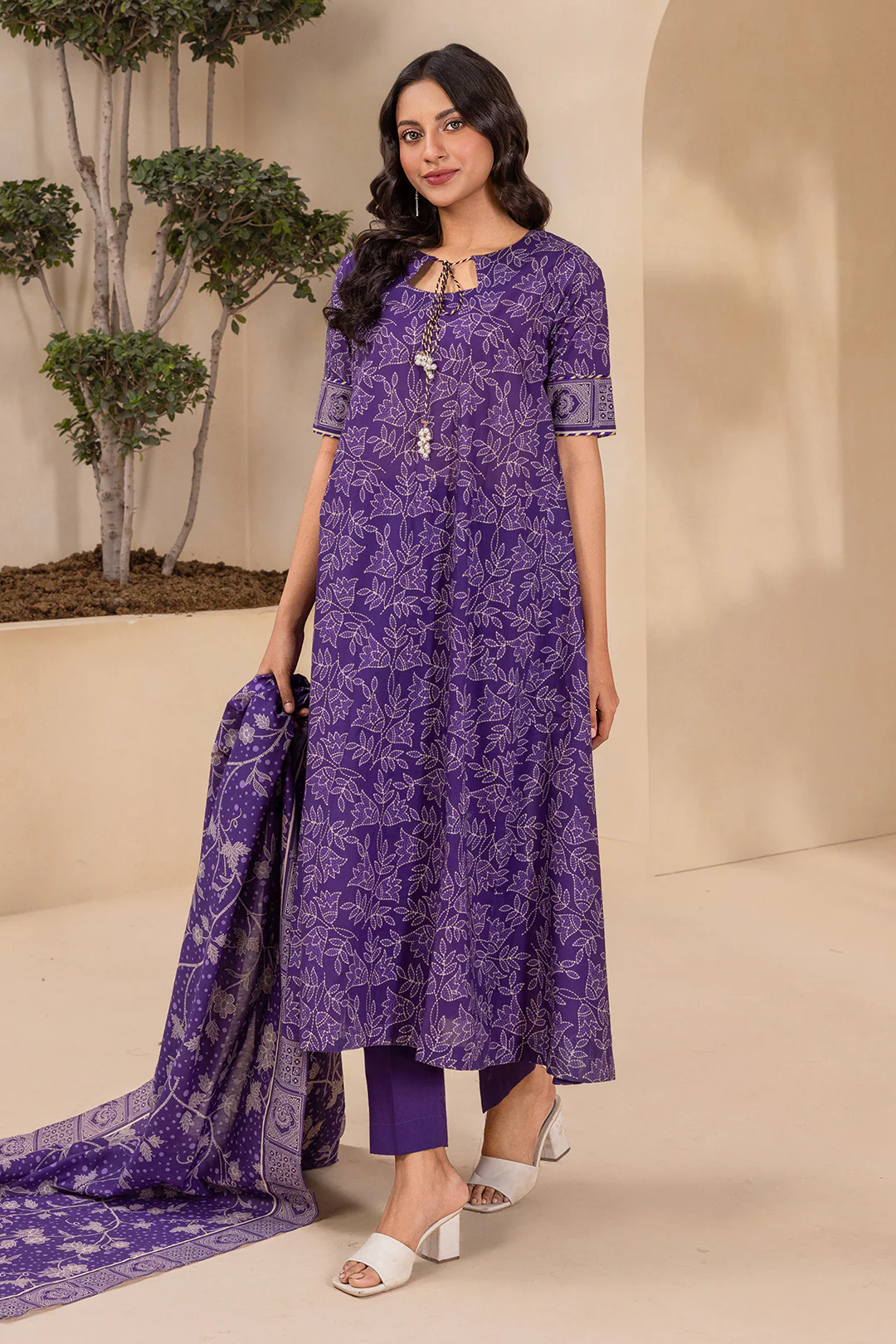 Shirt Shalwar Dupatta - 0687 - Image 4