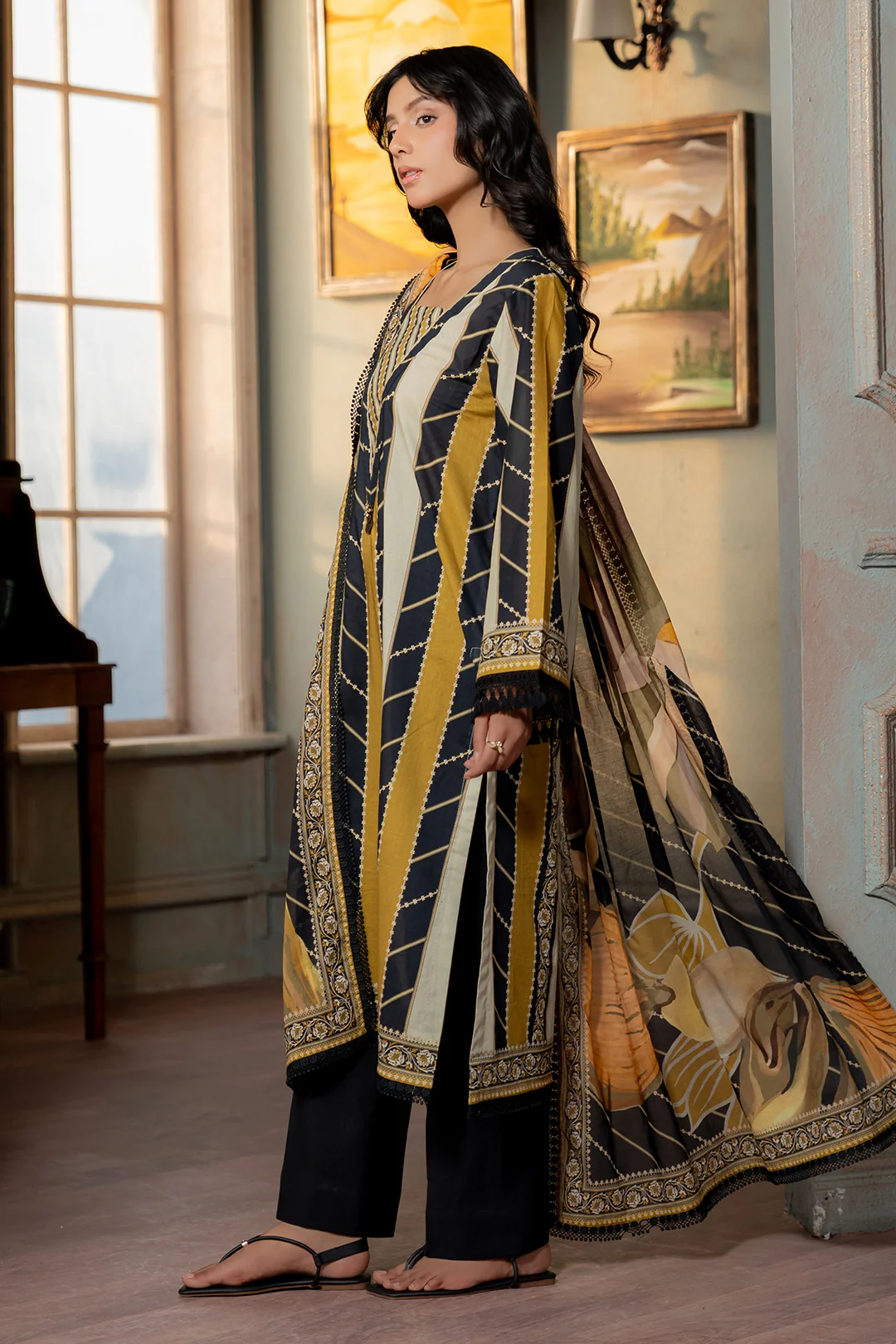 Shirt Shalwar Dupatta - 0688 - Image 10