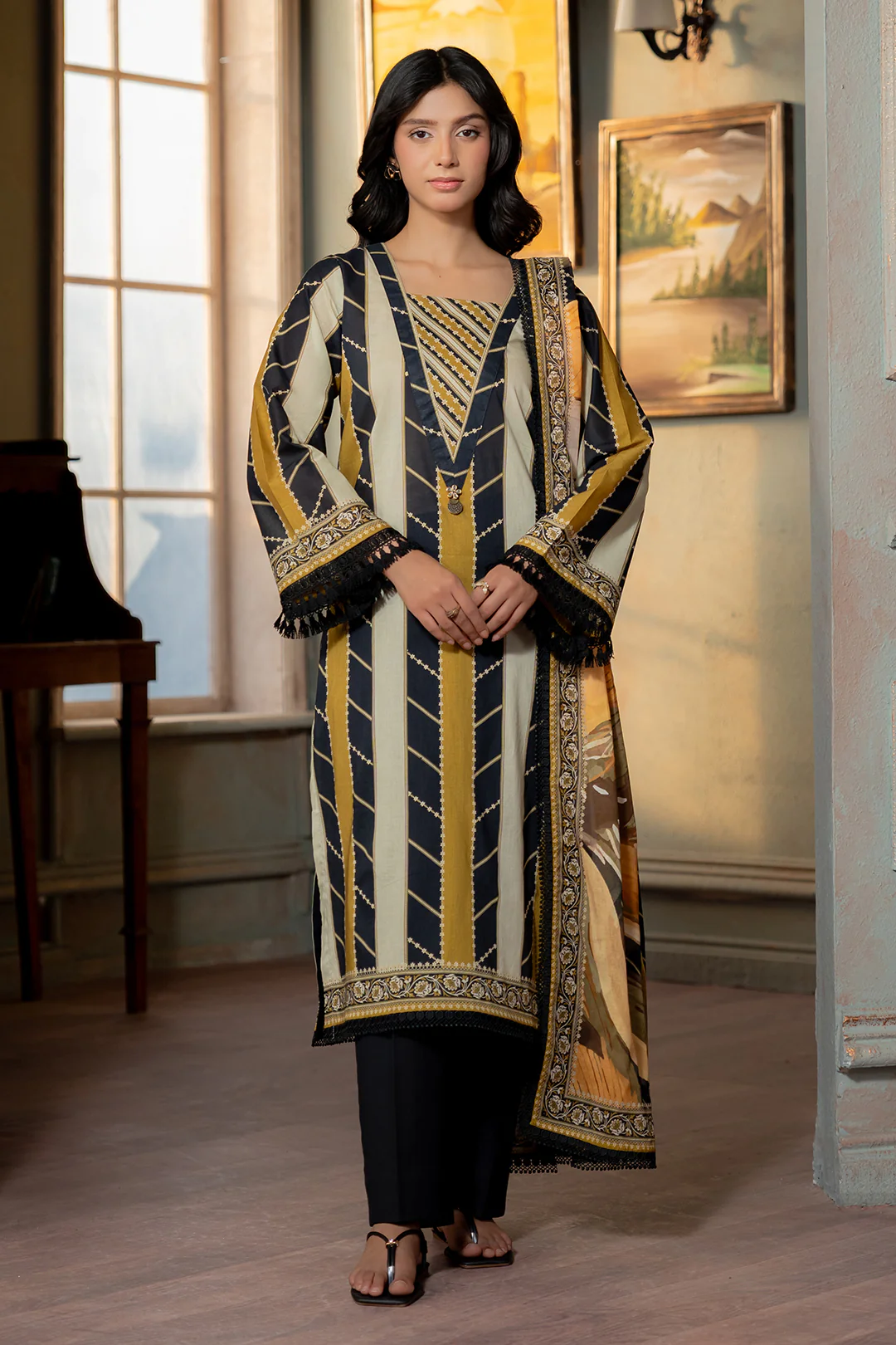 Shirt Shalwar Dupatta - 0688 - Image 4