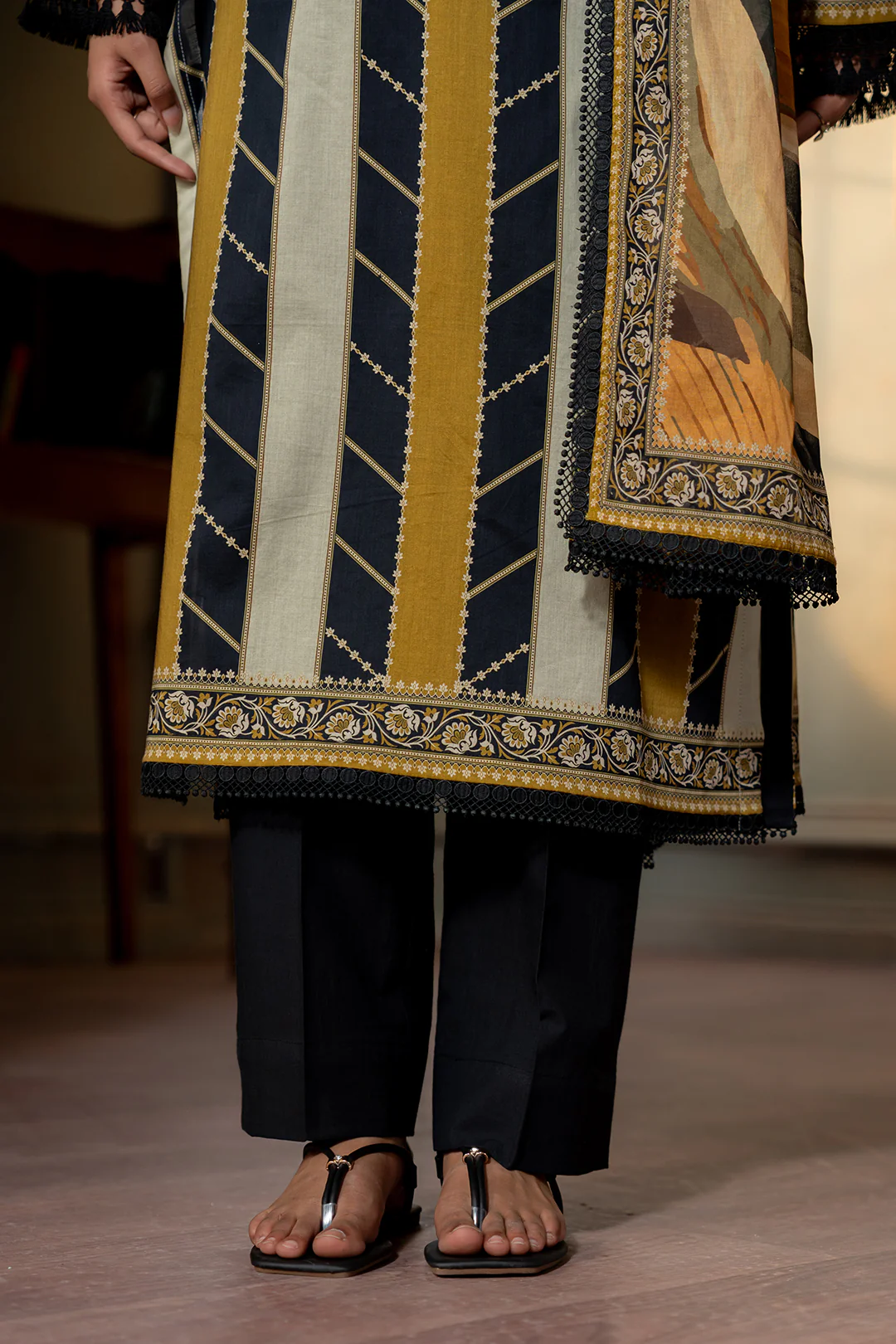 Shirt Shalwar Dupatta - 0688 - Image 7