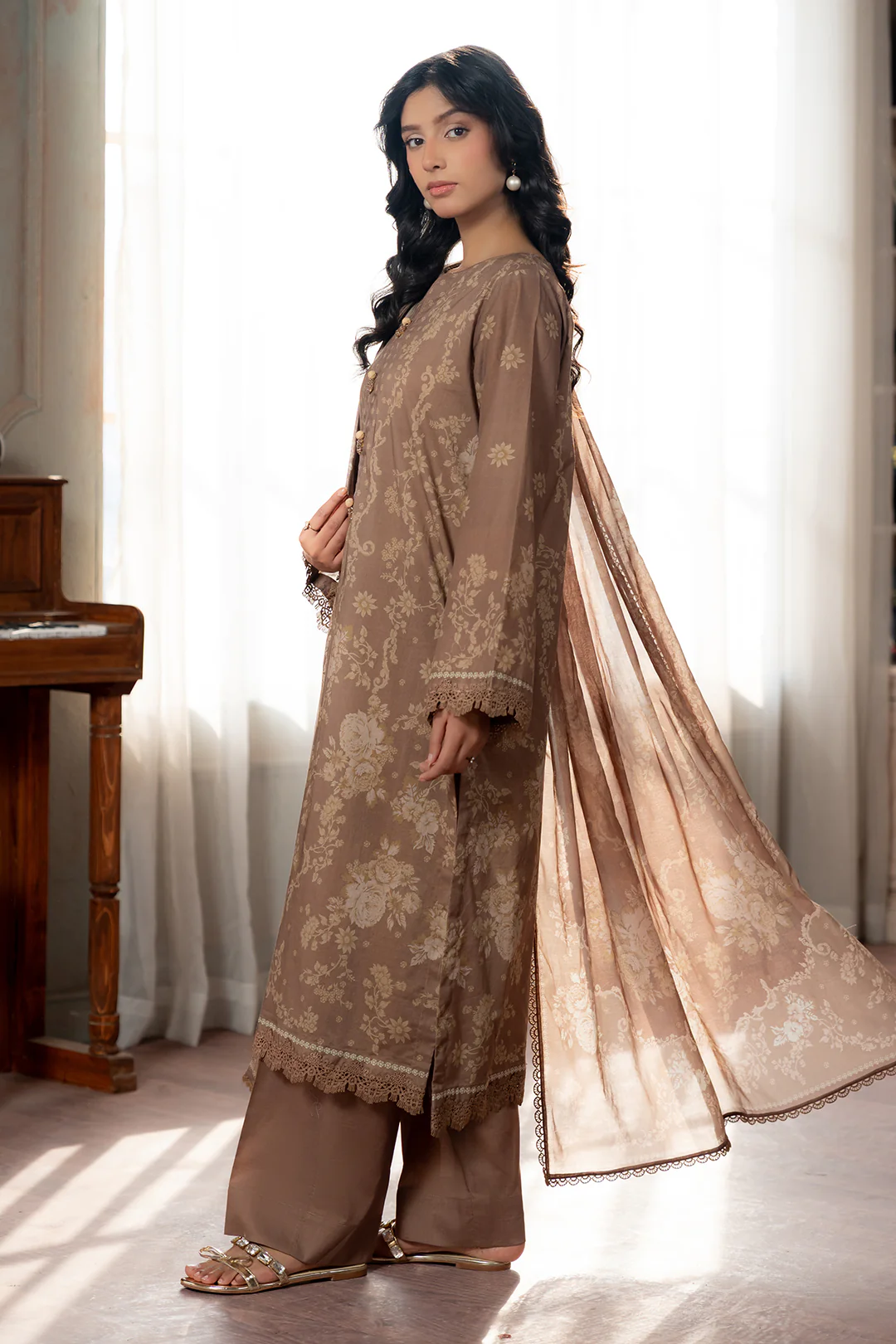 Shirt Shalwar Dupatta - 0690 - Image 10