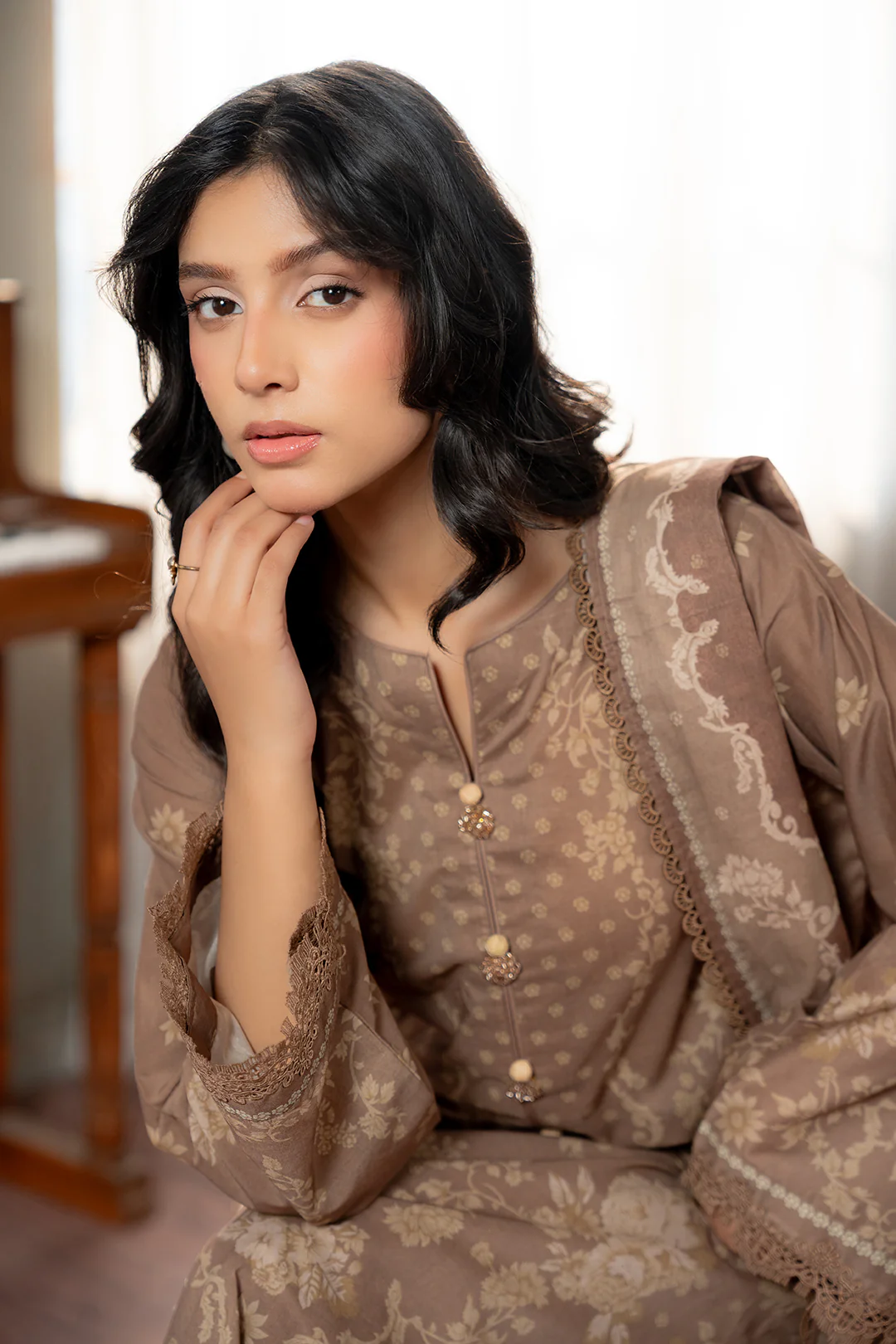 Shirt Shalwar Dupatta - 0690 - Image 3