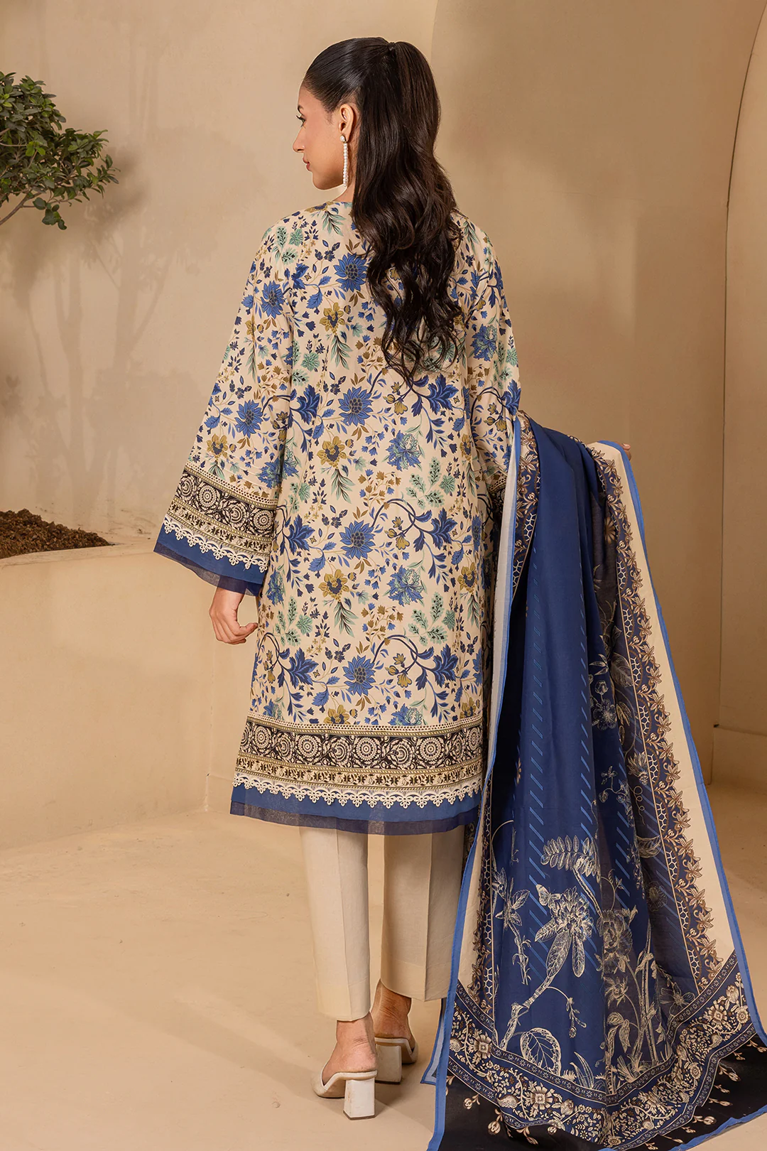 Shirt Shalwar Dupatta - 0691 - Image 8