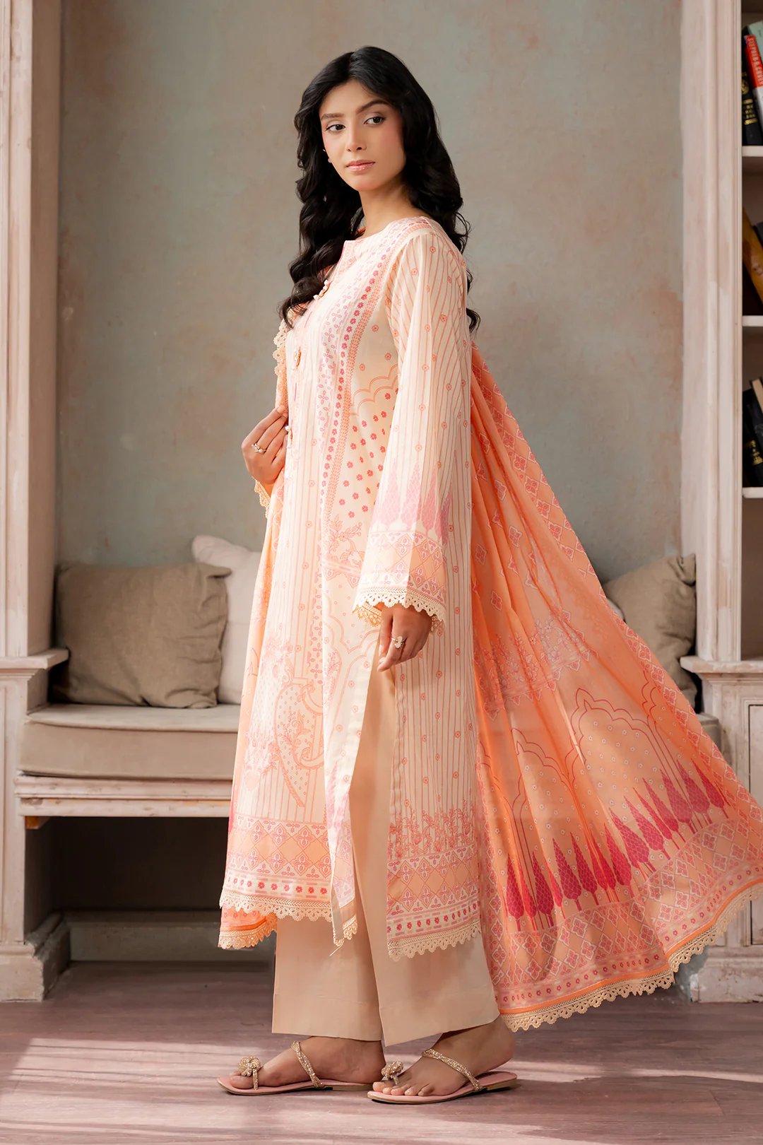 Shirt Shalwar Dupatta - 0692 - Image 8
