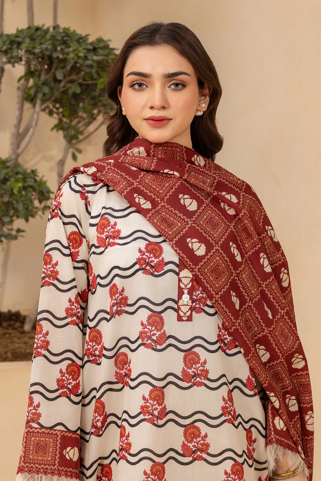 Shirt Shalwar Dupatta - 0693 - Image 2