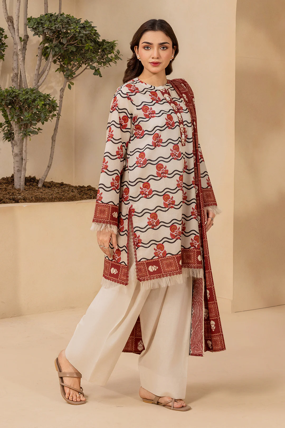 Shirt Shalwar Dupatta - 0693 - Image 5
