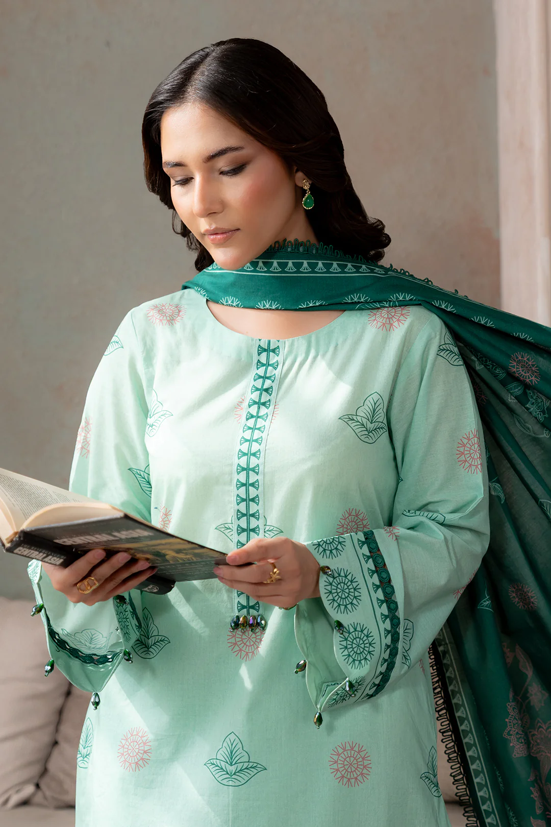 Shirt Shalwar Dupatta - 0695 - Image 2