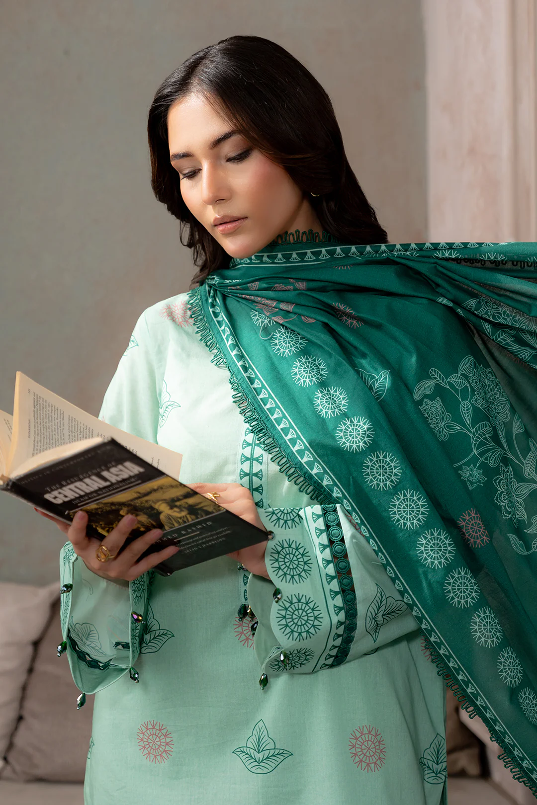 Shirt Shalwar Dupatta - 0695 - Image 5