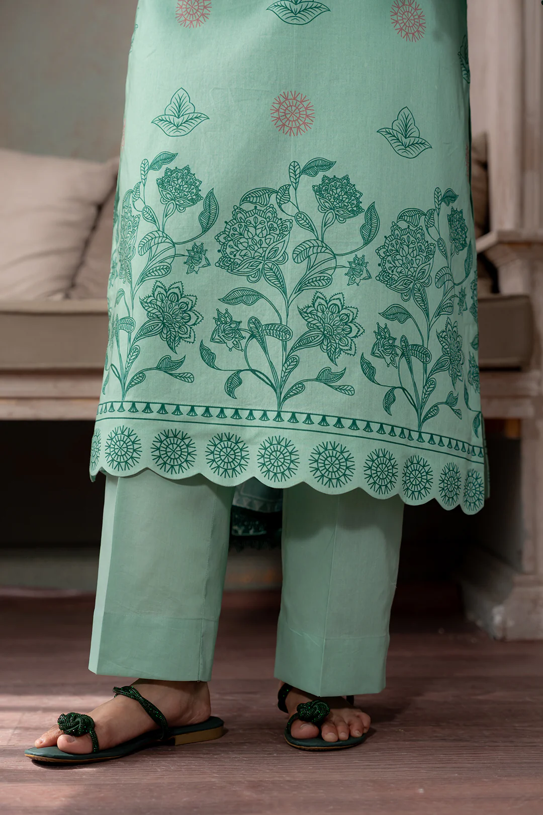 Shirt Shalwar Dupatta - 0695 - Image 8
