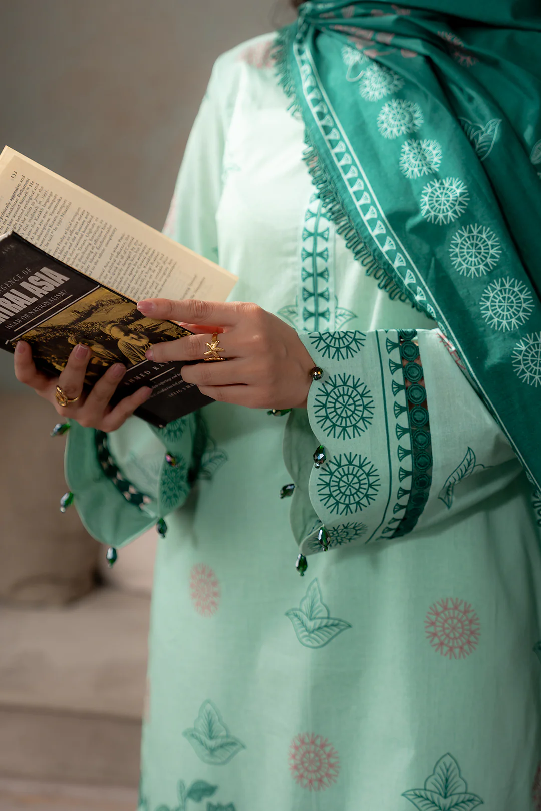 Shirt Shalwar Dupatta - 0695 - Image 9