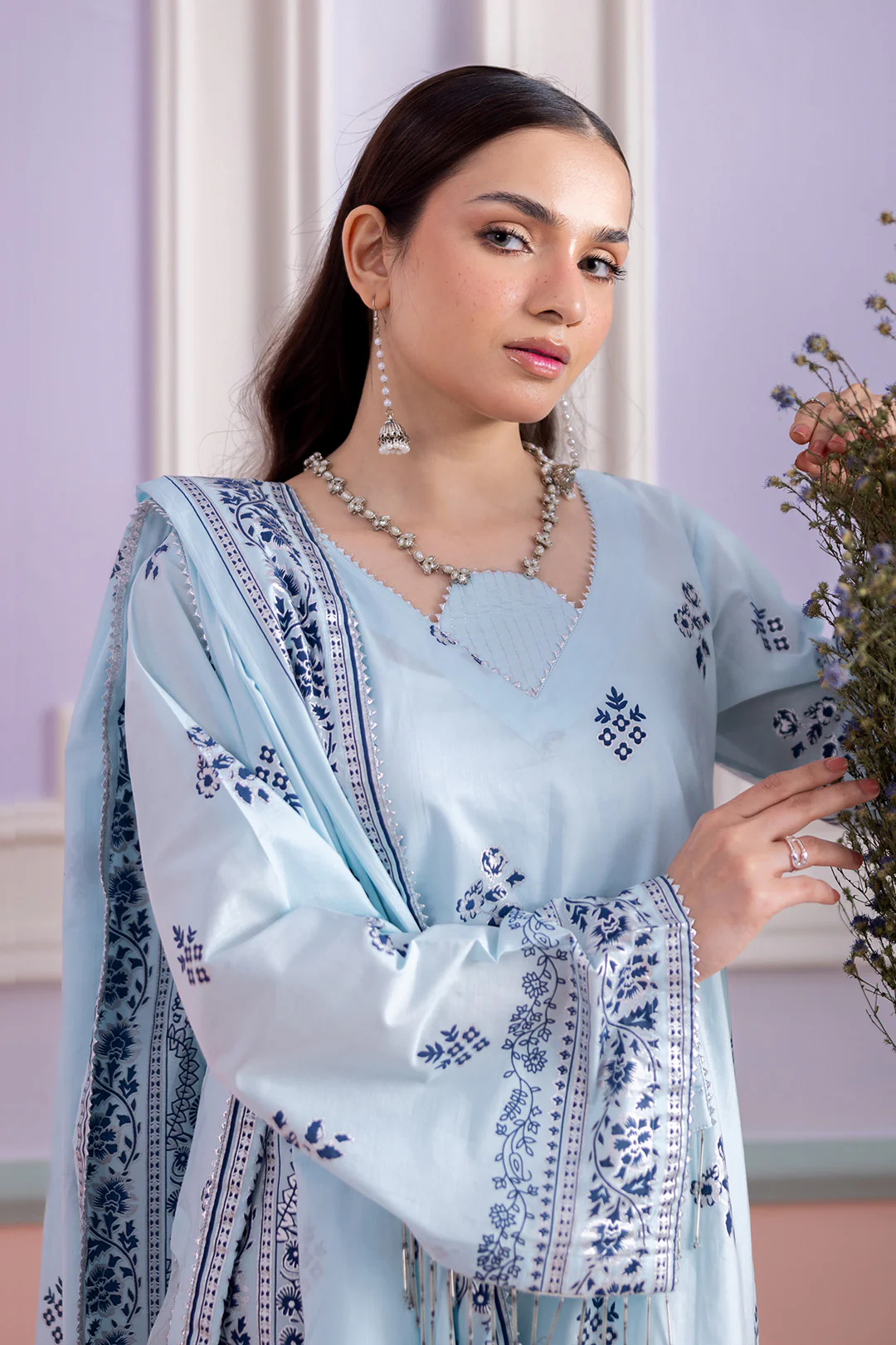 Shirt Shalwar Dupatta - 0696 - Image 6