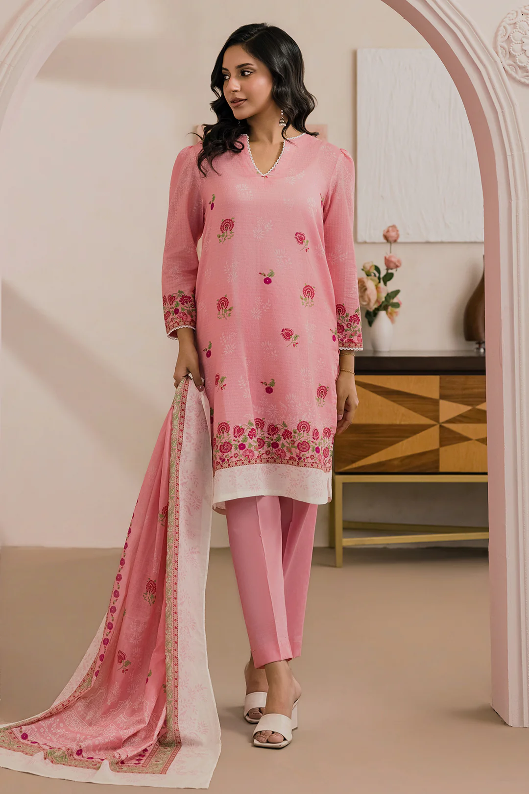 Shirt Shalwar Dupatta - 0700 - Image 5