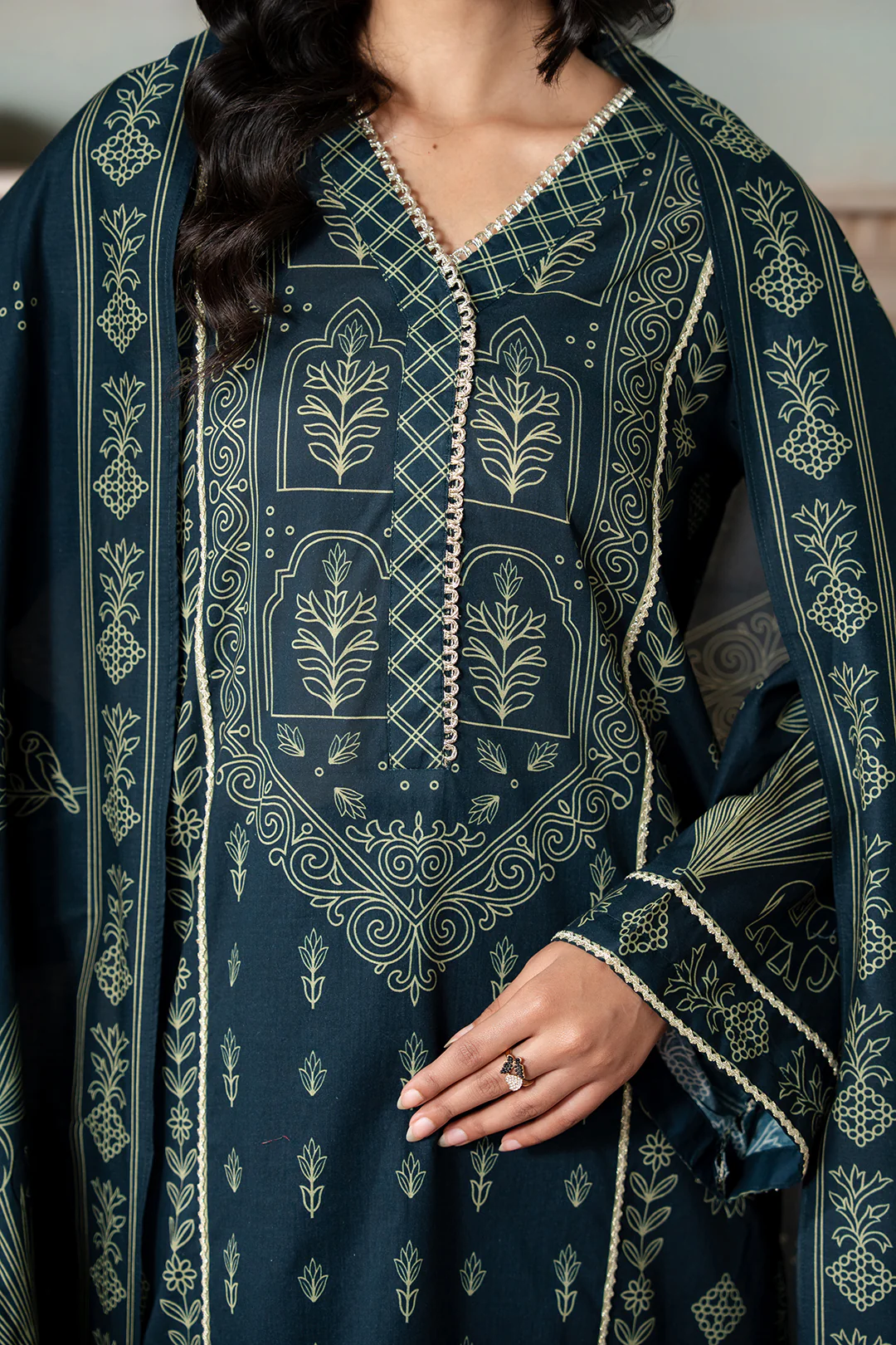Shirt Shalwar Dupatta - 0701 - Image 5